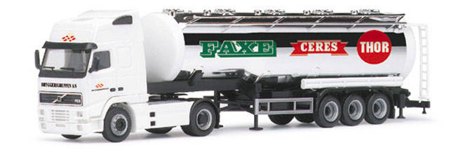 Volvo FH XL Chromsilosattelzelzug 2a/3a