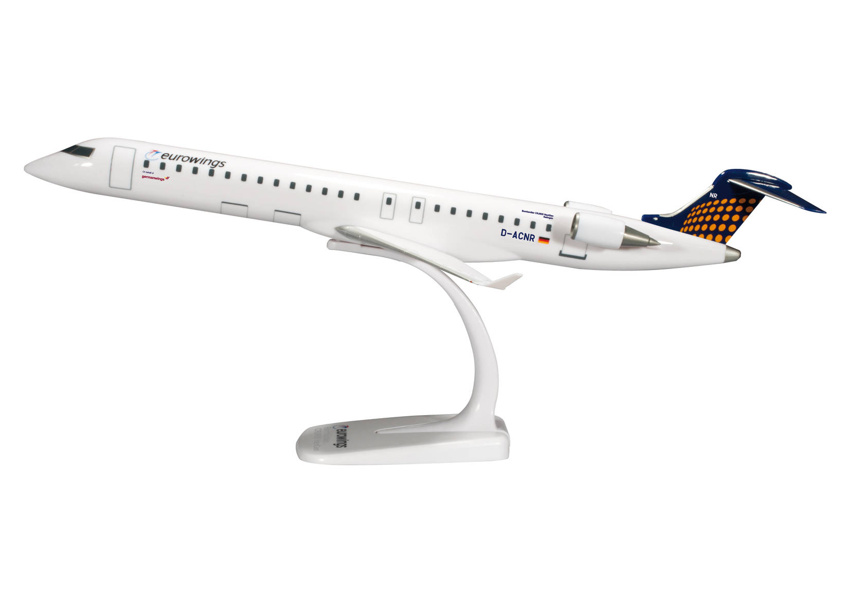 Eurowings / Lufthansa Regional Canadair Jet CRJ900. This item comes / came in Wooster branded packaging.
