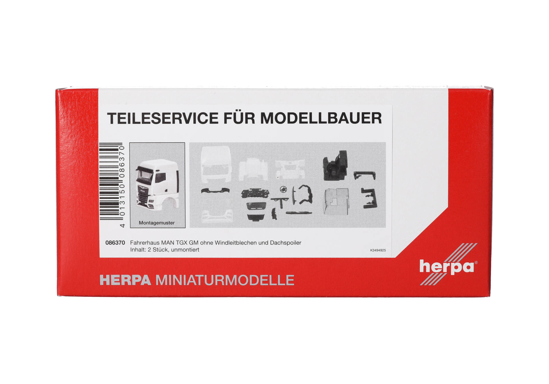 modelkit, truck, miniature, box, packaging