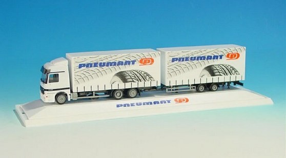 Mercedes-Benz Actros l Curtain plane hanger train. 3a/2a
