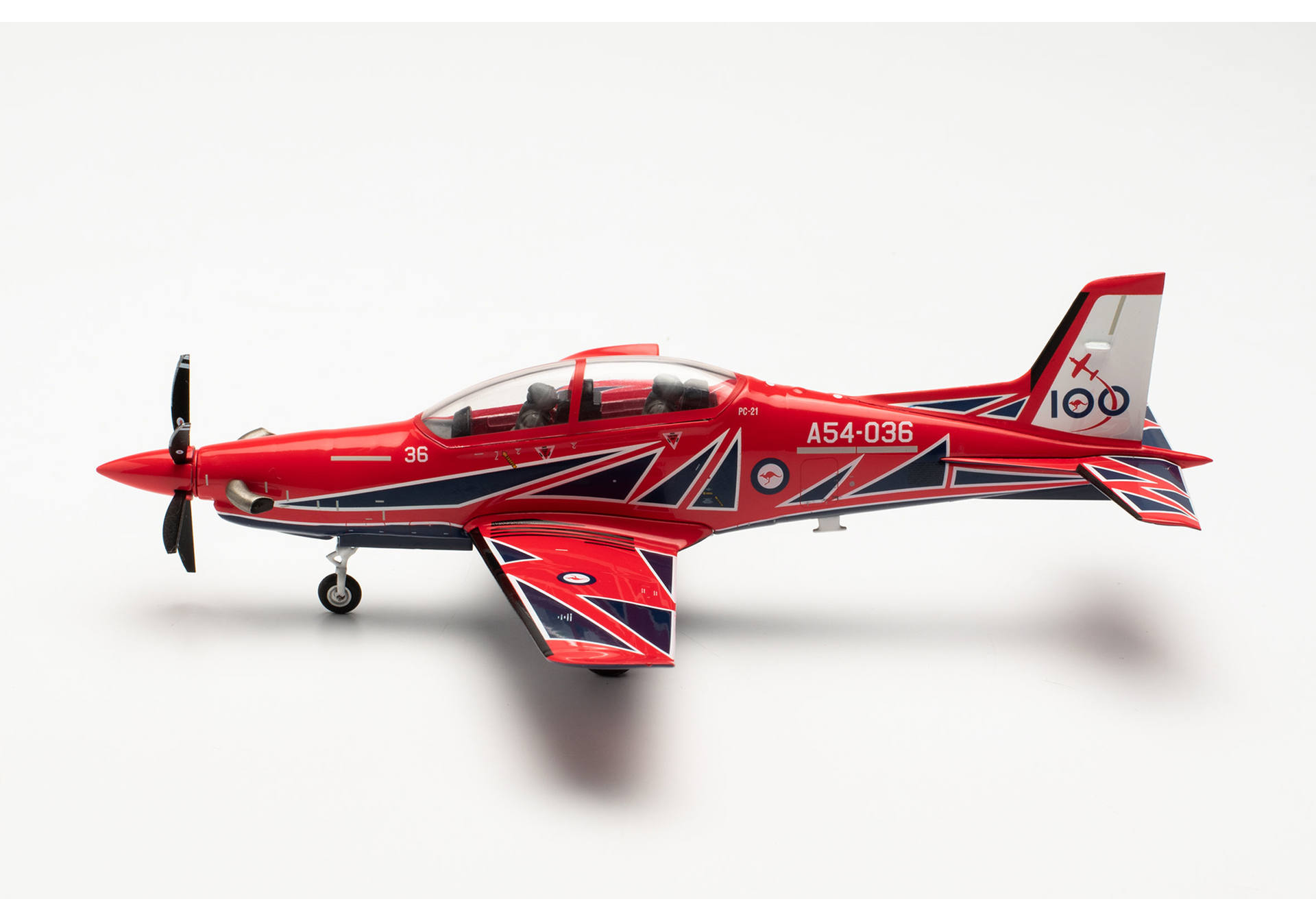 Royal Australian Air Force Pilatus PC-21 - Roulettes Aerobatic Team "RAAF 100" – A54-036