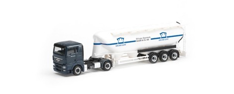 Man TGX XL Silo saddle train