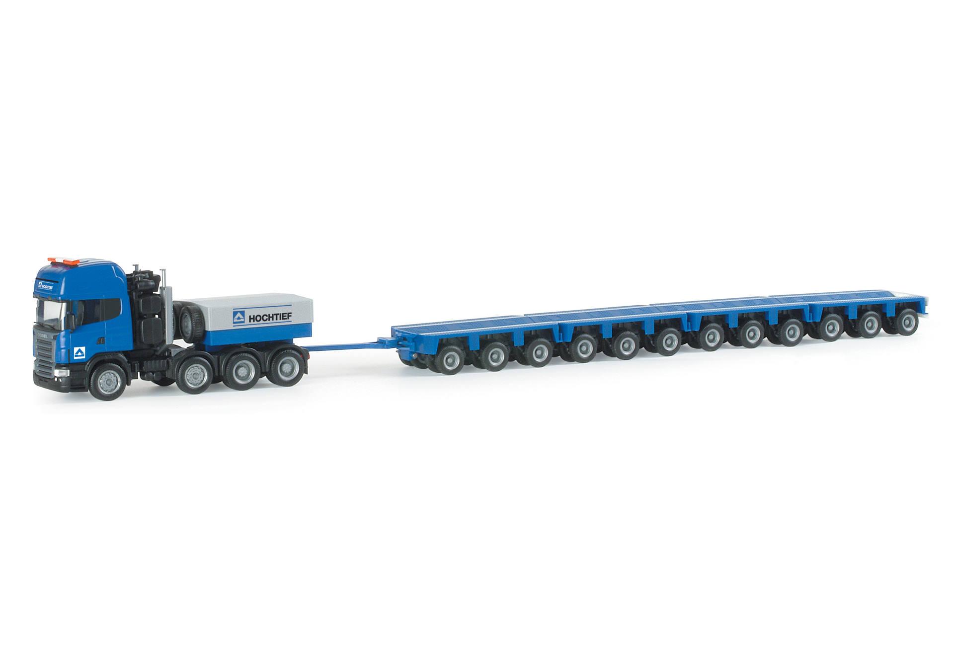 Scanie R TL low boy semitrailer "Hochtief"