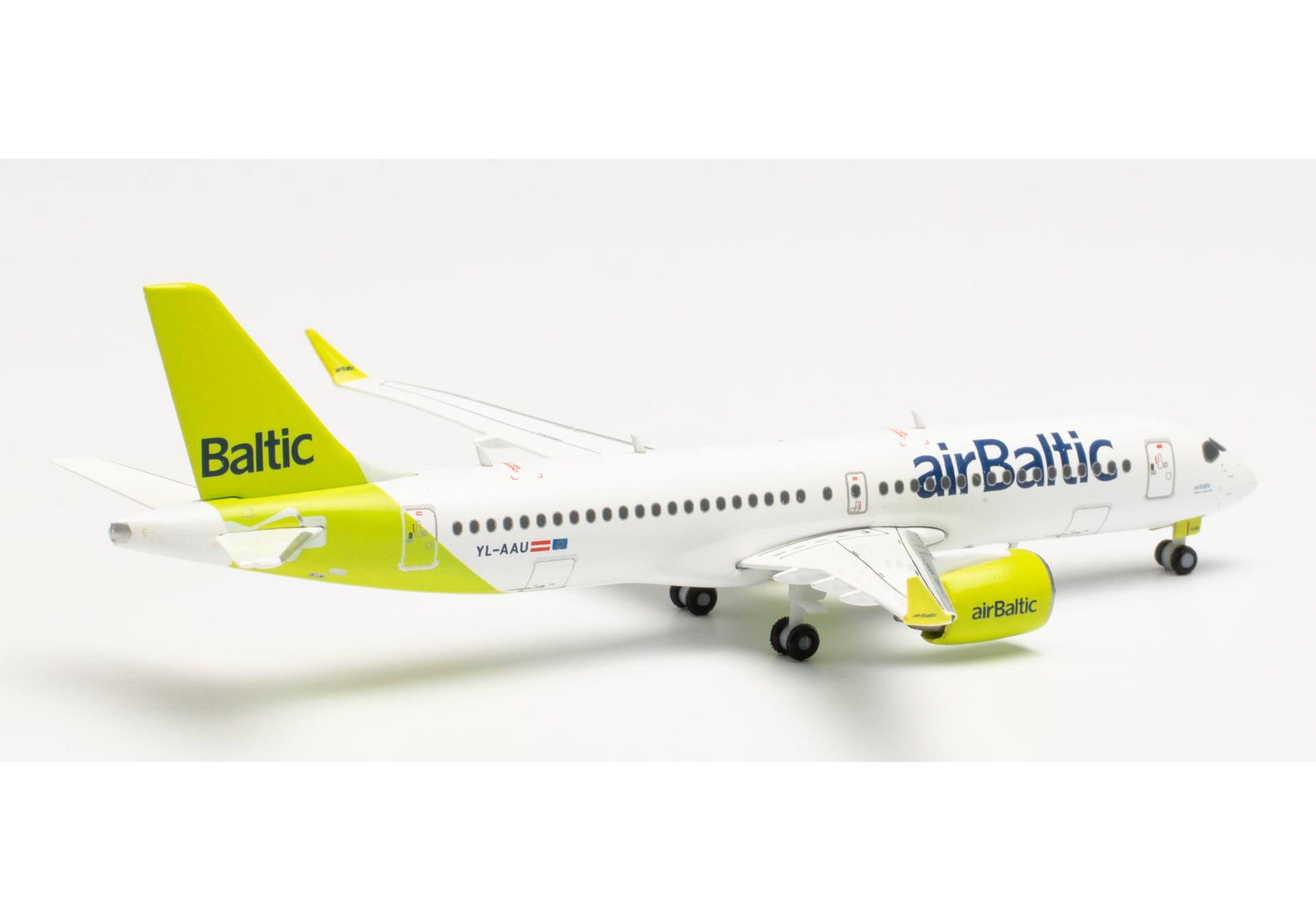 airBaltic Airbus A220-300 - new livery “100th A220” – YL-AAU