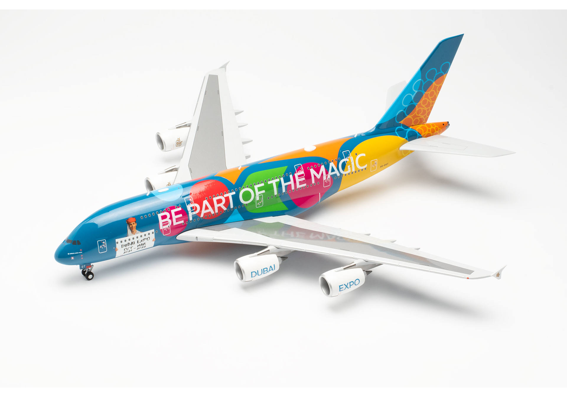 Emirates Airbus A380 “Expo 2020 Dubai - Be Part of the Magic” – A6-EOT