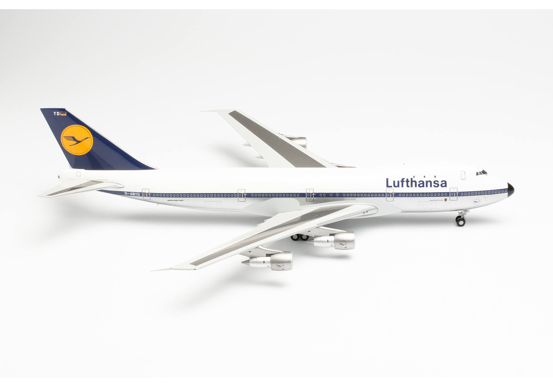 Lufthansa Boeing 747-200 - 50th Anniversary of 747-200 introduction at Lufthansa – D-ABYD “Baden-Württemberg”