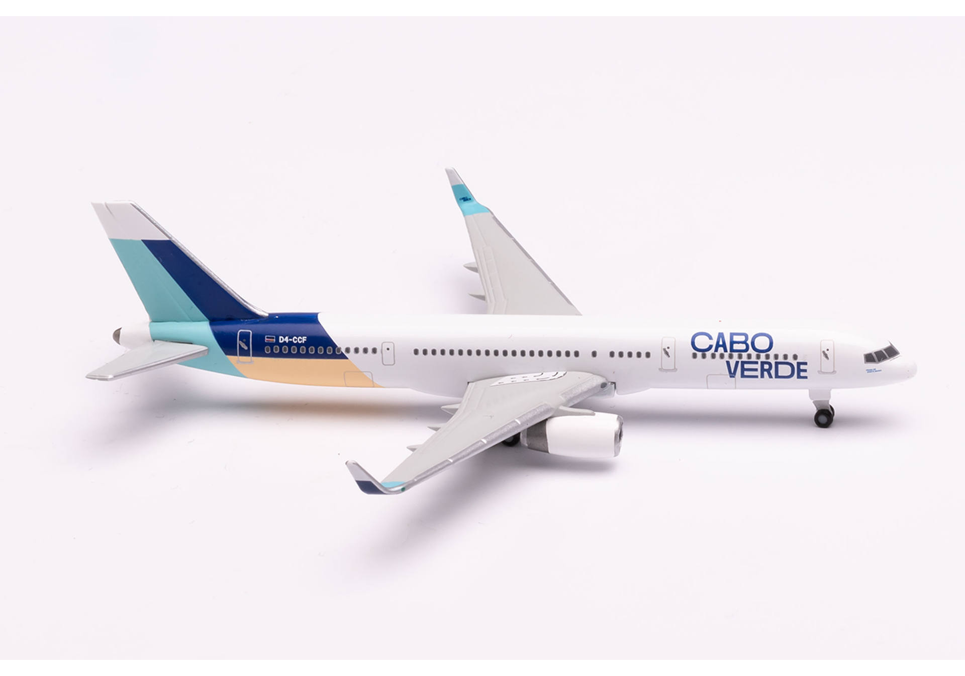 Cabo Verde Airlines Boeing 757-200 - Island of Sal colors – D4-CCF „Praia de Santa Maria“