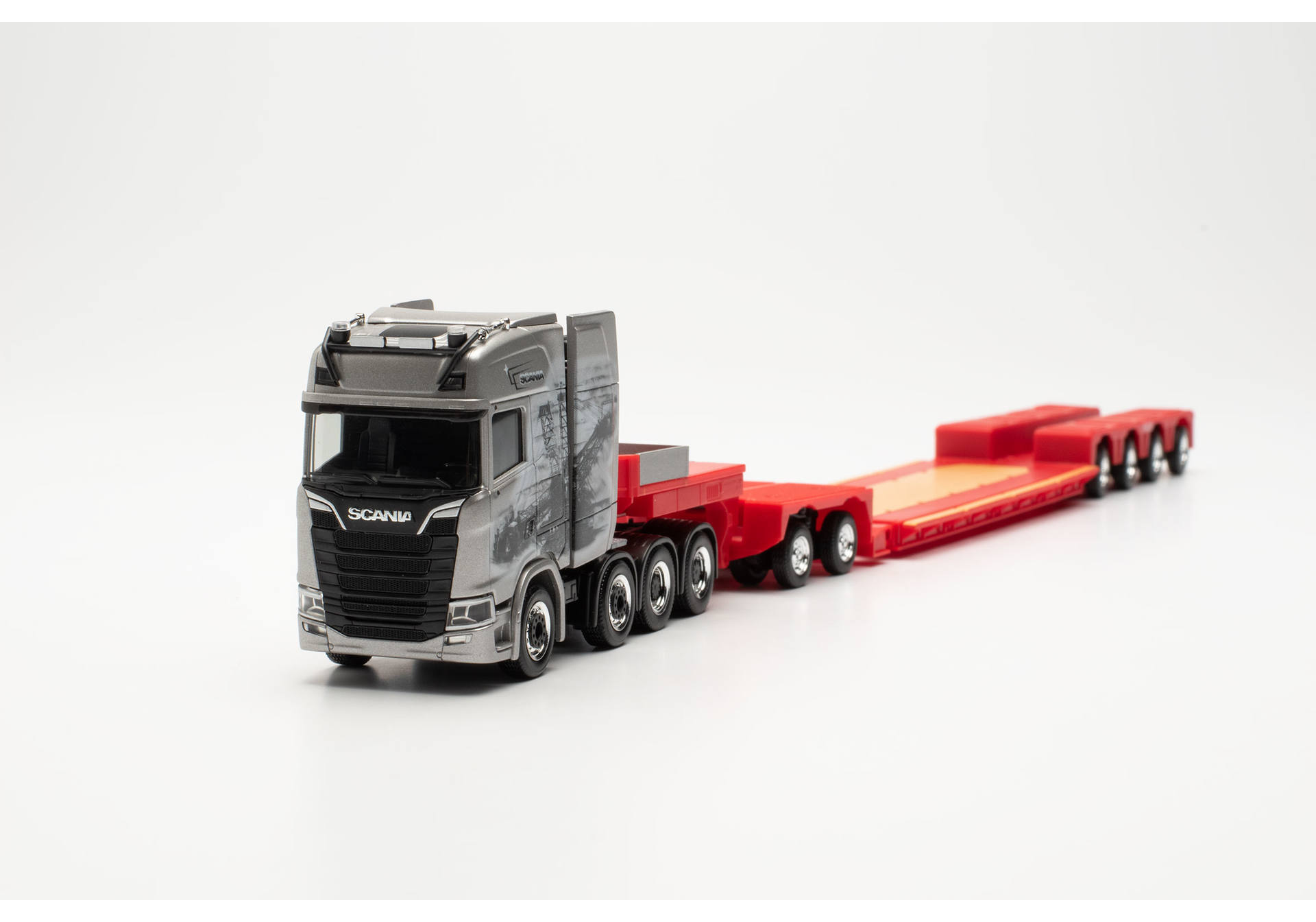 Herpa Scania Cs Hd Pendel X Sattelzug Mit Interdolly Esser