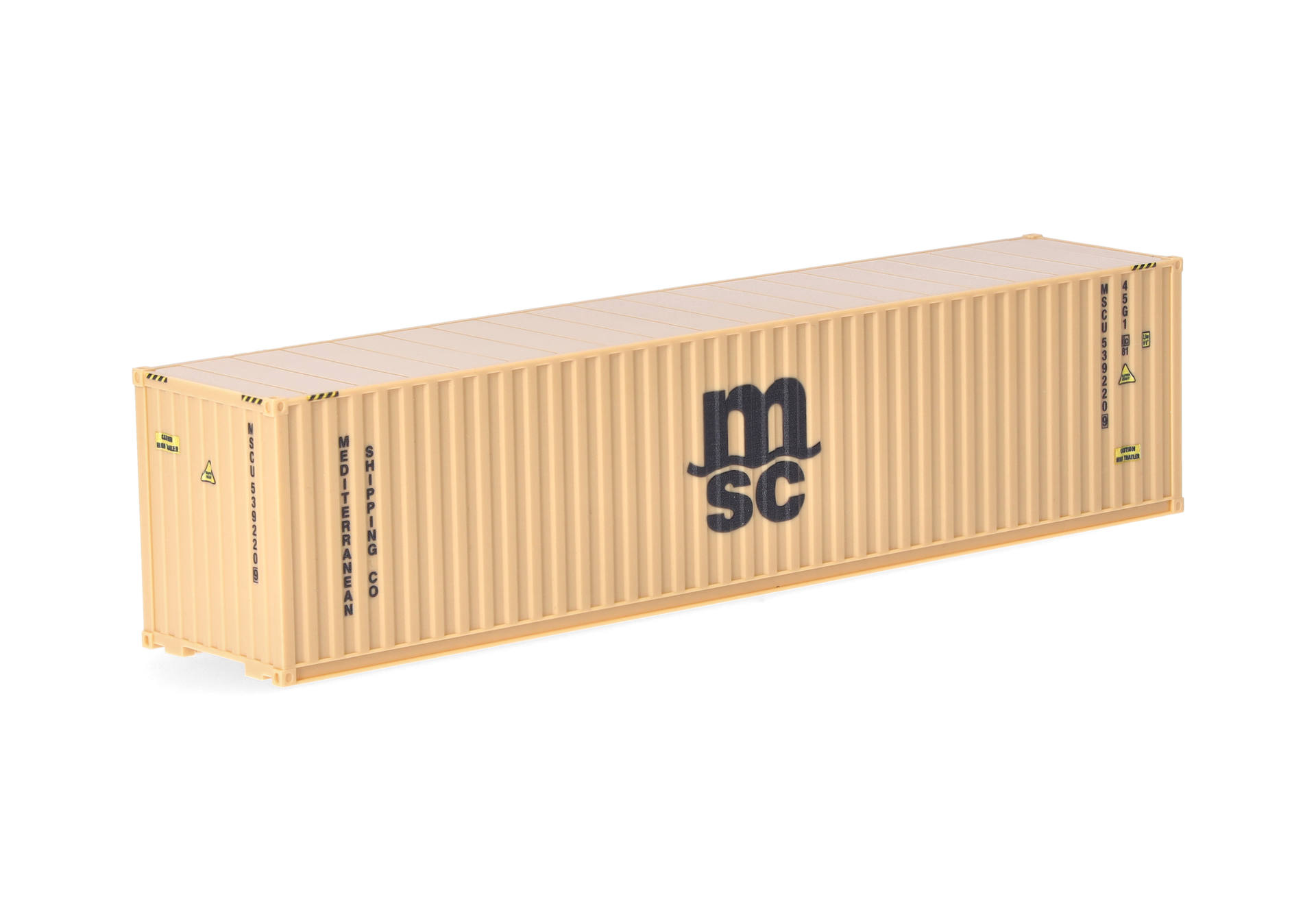 shipping container, intermodal, ten-foot, container, MSC