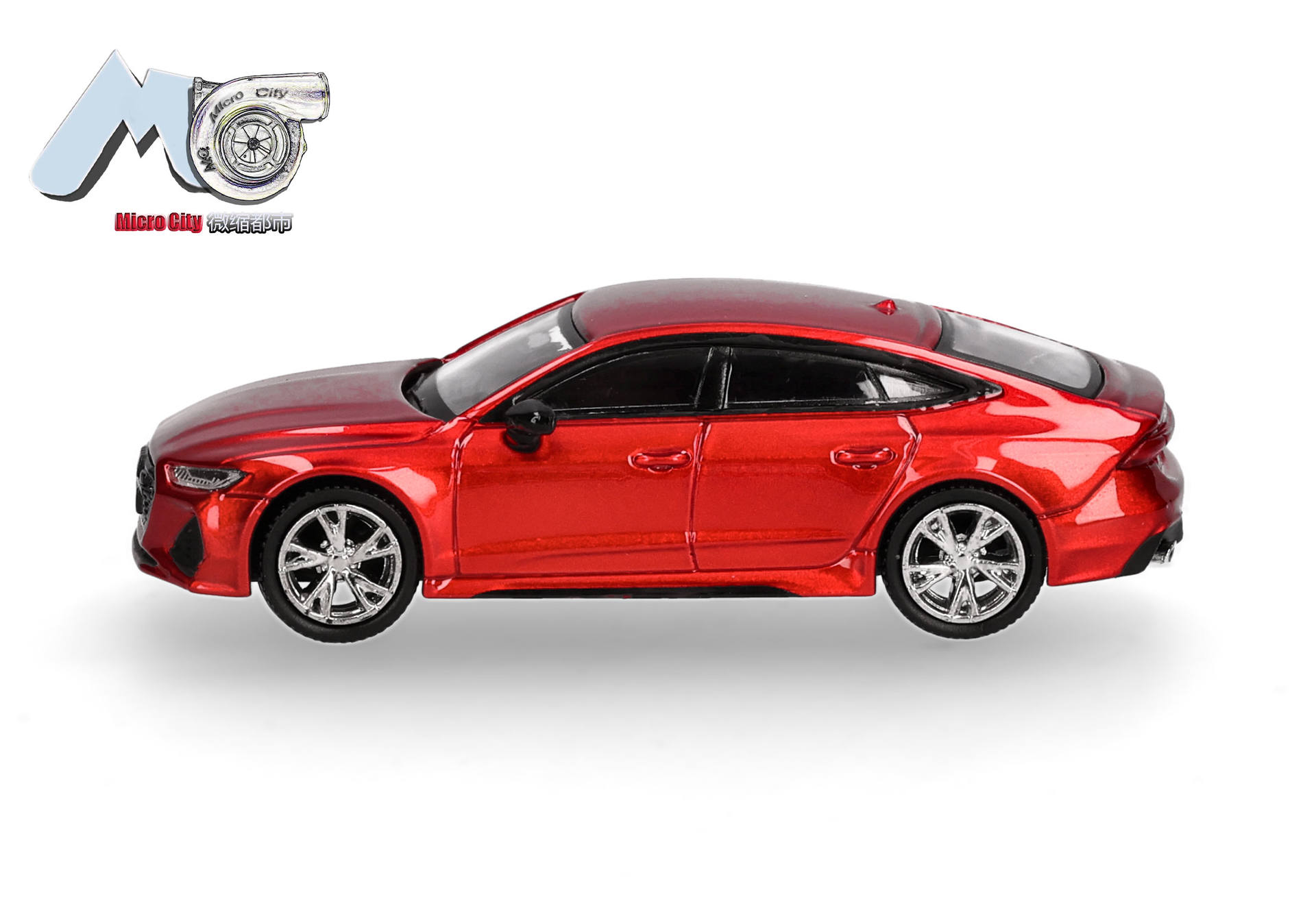 MicroCity: Audi RS7, red