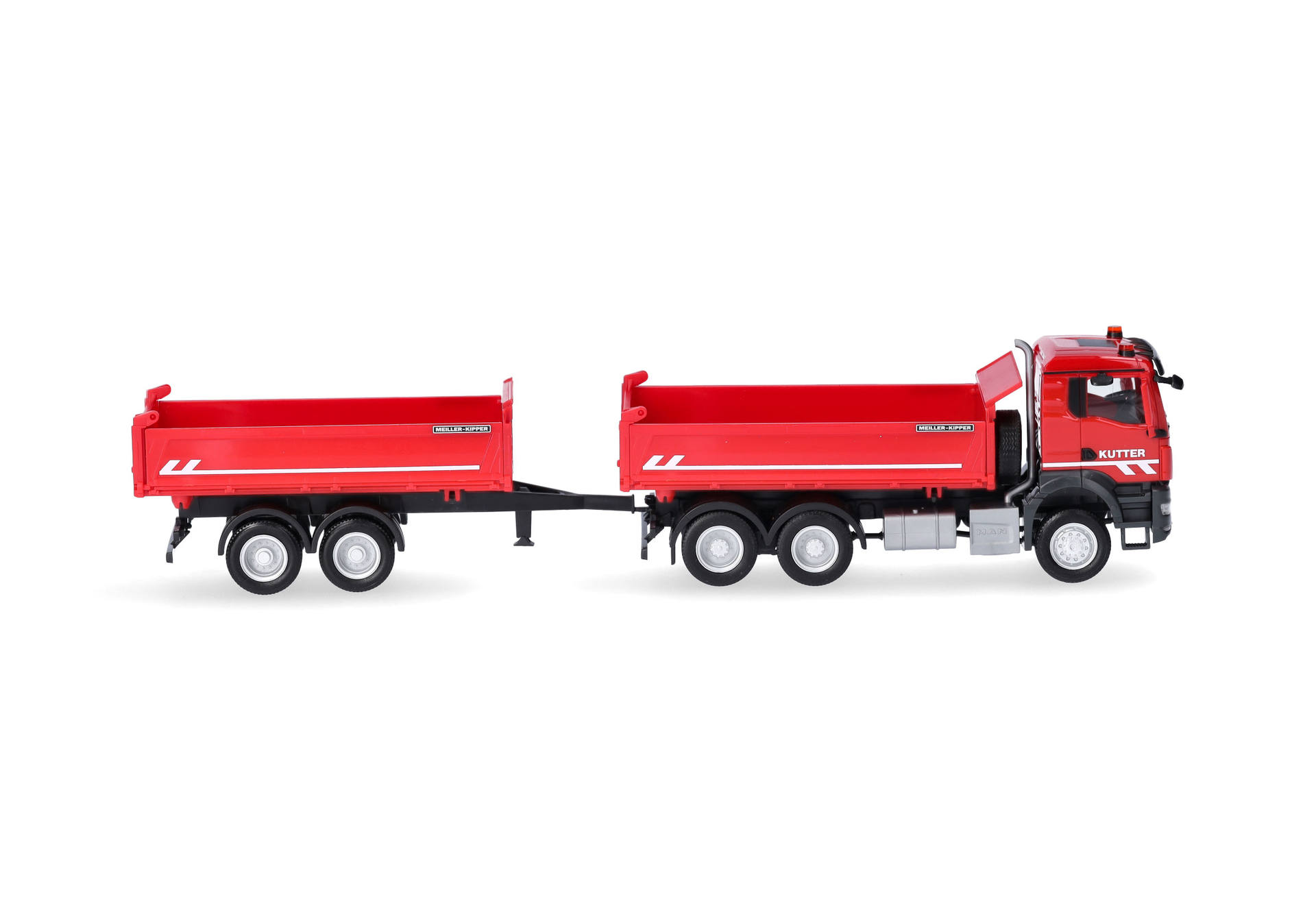 MAN TGS NN Baukipper-Hängerzug "Kutter" (Bayern / Memmingen)