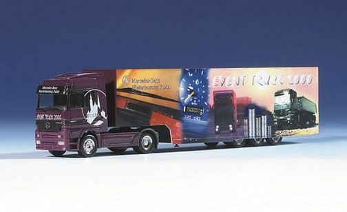 Mercedes-Benz Actros LH cold suitcase saddle train 2A/3A