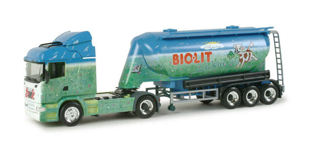 Scania R silo semitrailer "Biolit"