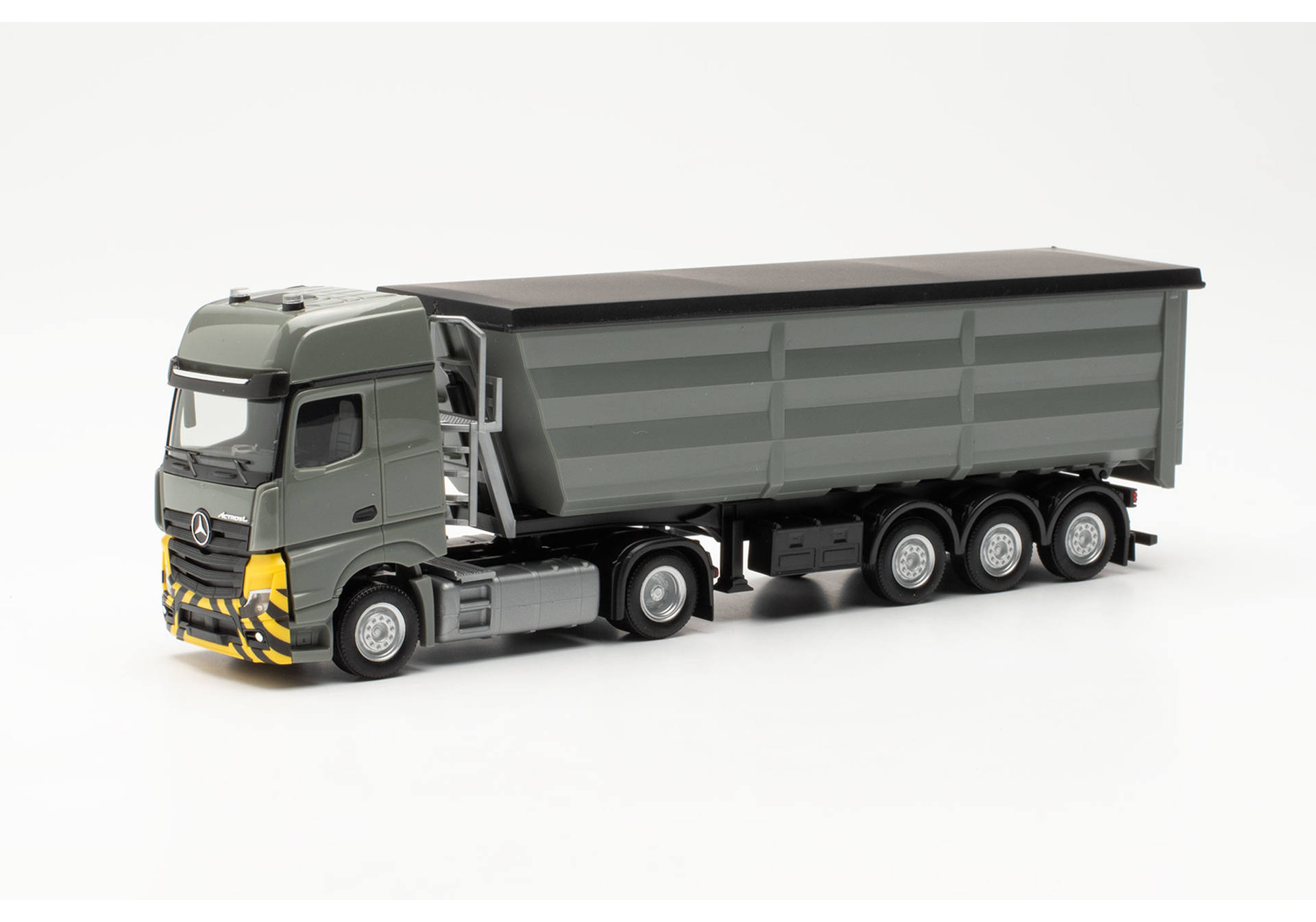 Herpa Mercedes-Benz Actros L steel dump semitrailer