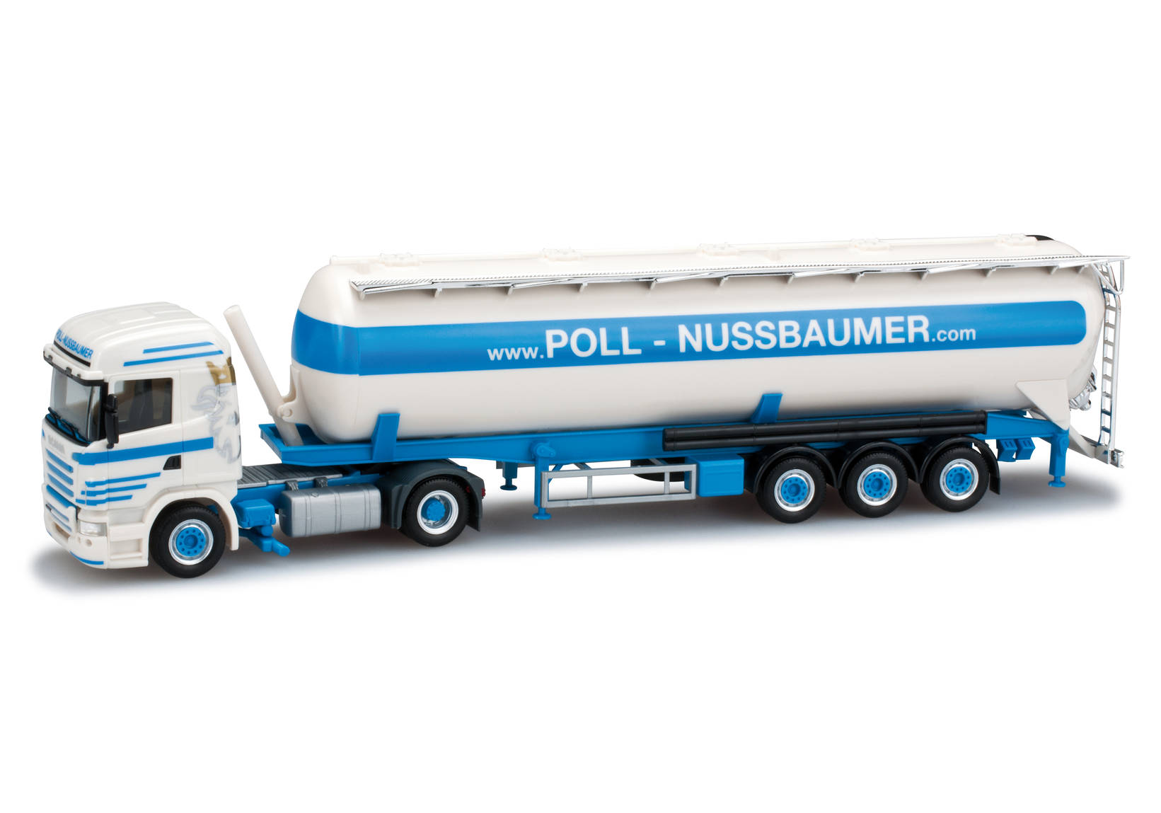 Scania R HL silo semitrailer "Poll-Nussbaumer"