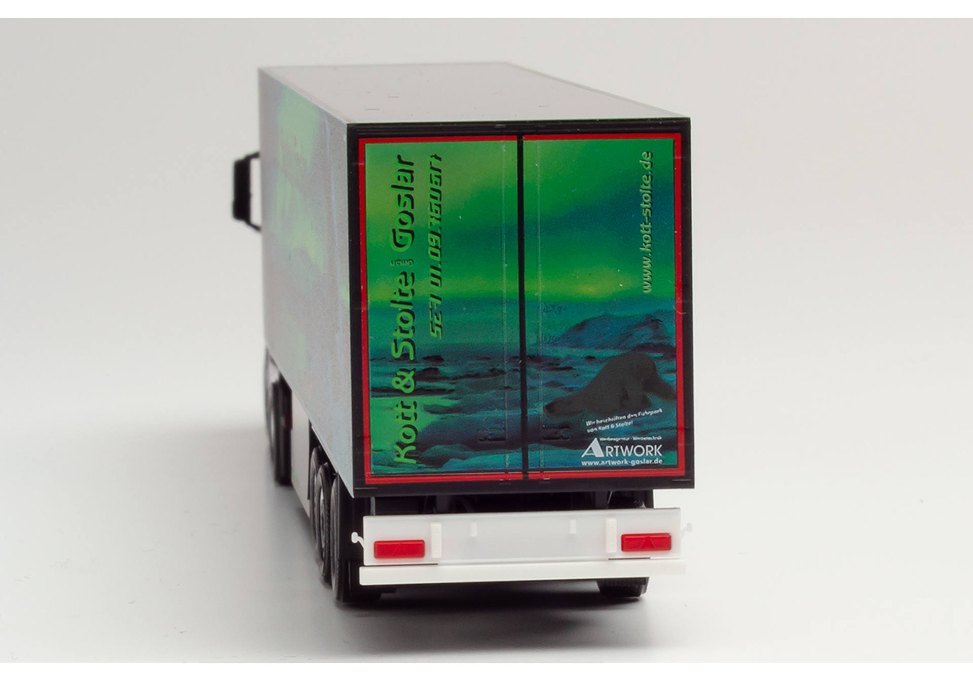 Mercedes-Benz Actros Bigspace refrigerated semitrailer "Kott & Stolte Goslar"