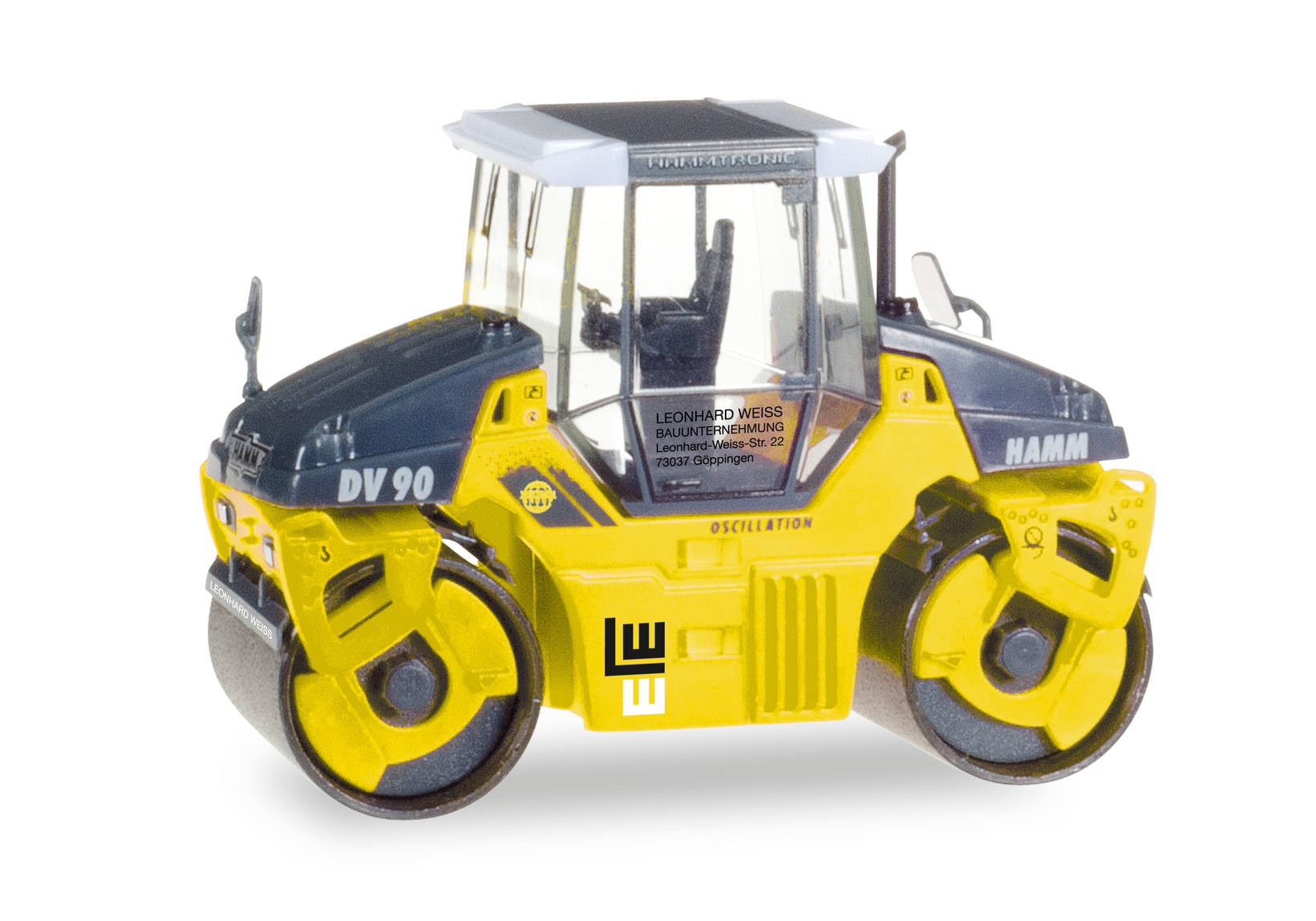 Hamm tandem roller DV 90 "Leonhard Weiss"
