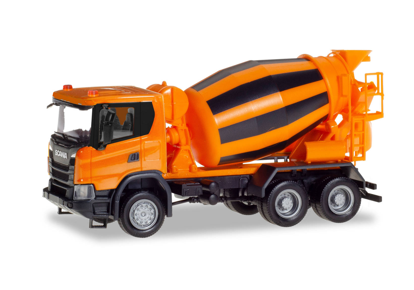 Scania CG 17 6x6 concrete truck, municipal orange