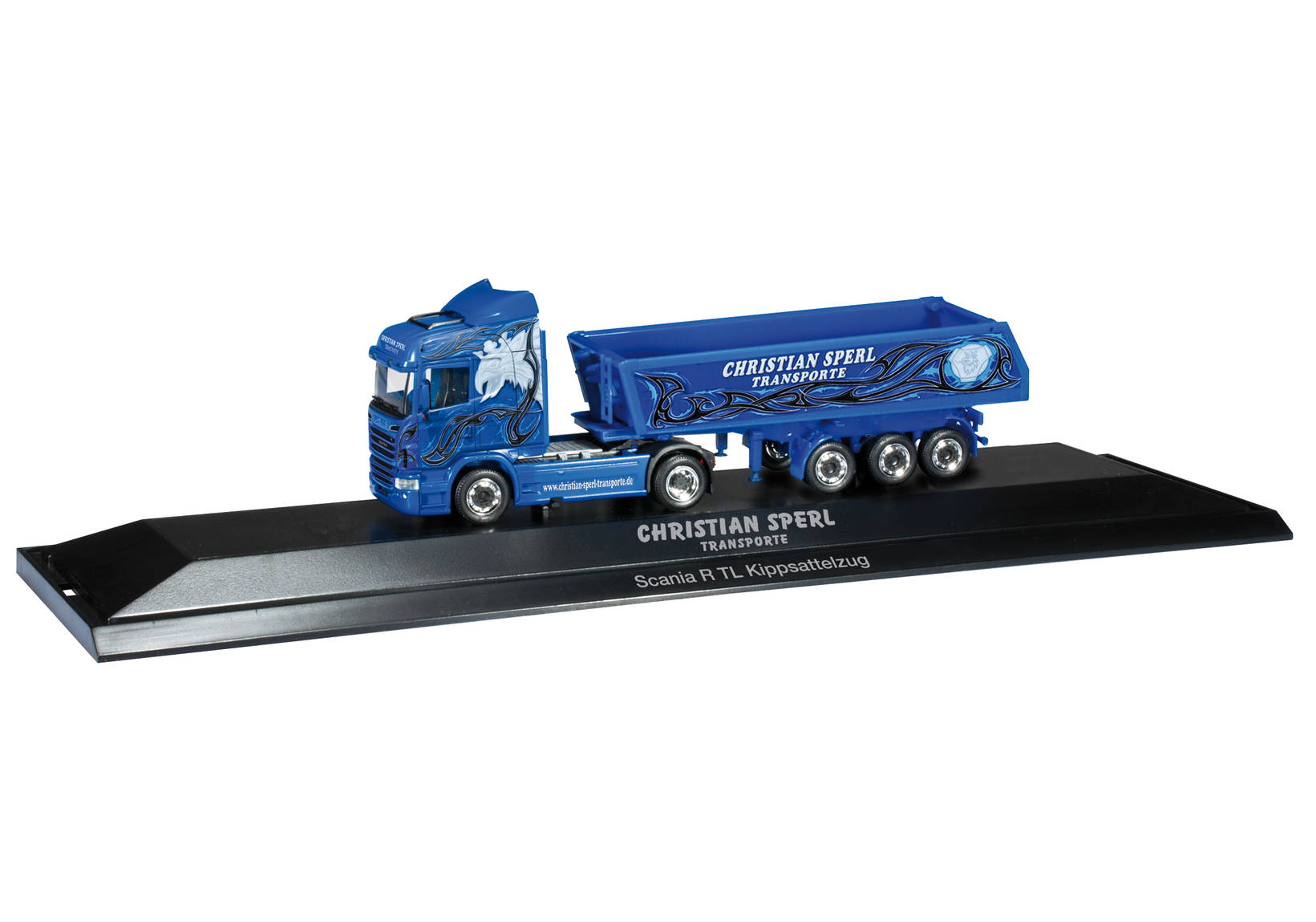 Scania R HL dump semitrailer "Sperl III"
