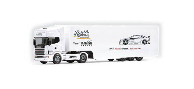 Scania TL box semitrailer "Team Phoenix"