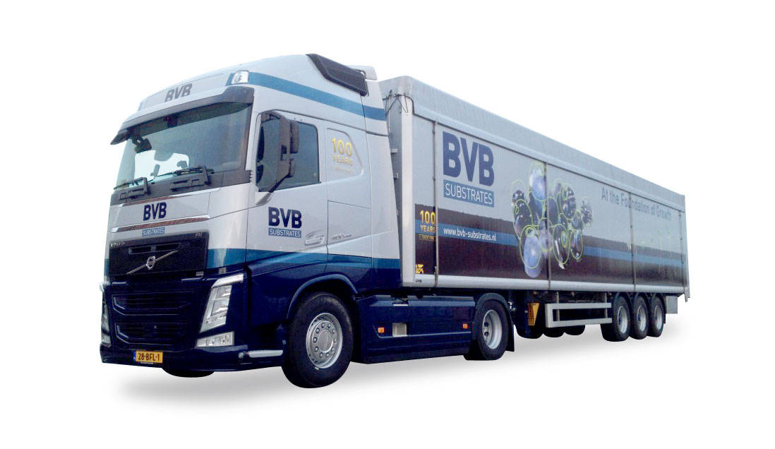 Volvo FH GL walking floor semitrailer "BVB"