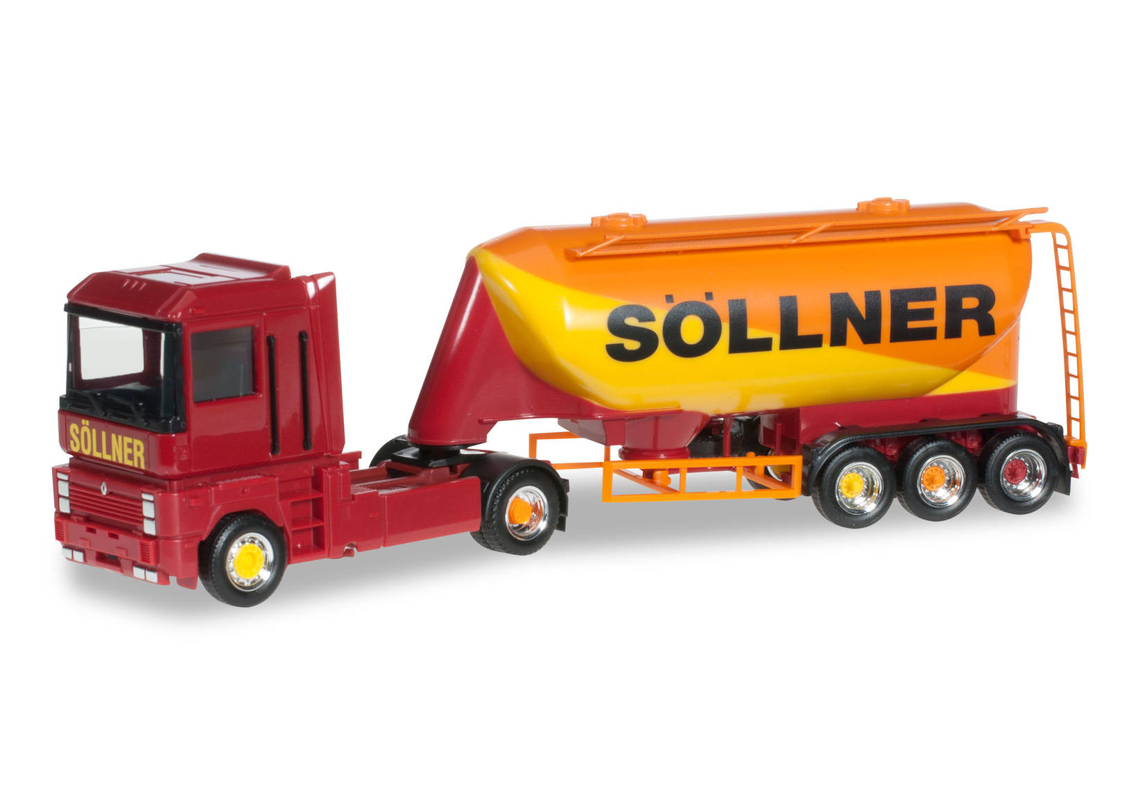 Renault Magnum bulk silo semitraler "Soellner"