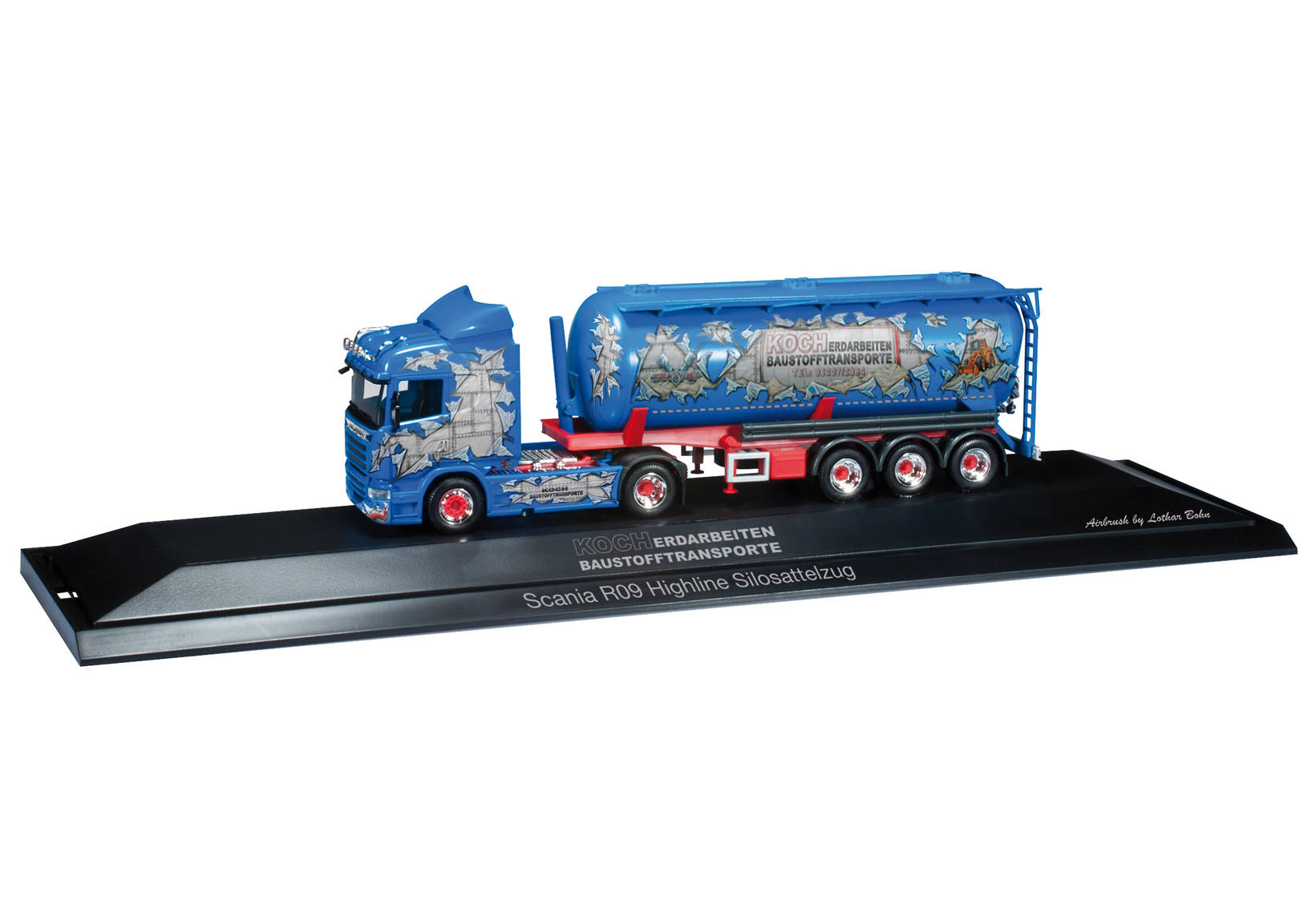 Scania R Silo-Sattelzug "Koch Baustoffe"