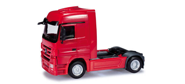 Mercedes-Benz Actros LH rigid tractor, red