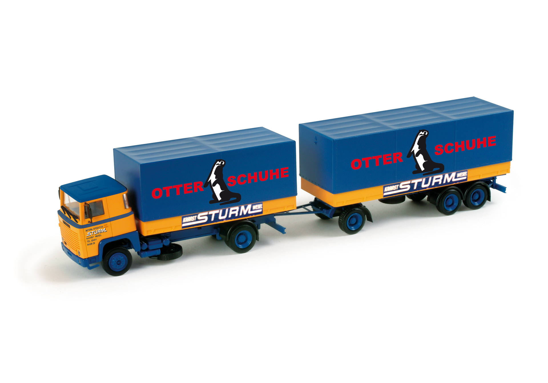 Scania 111 Planen-Hängerzug "Sturm"