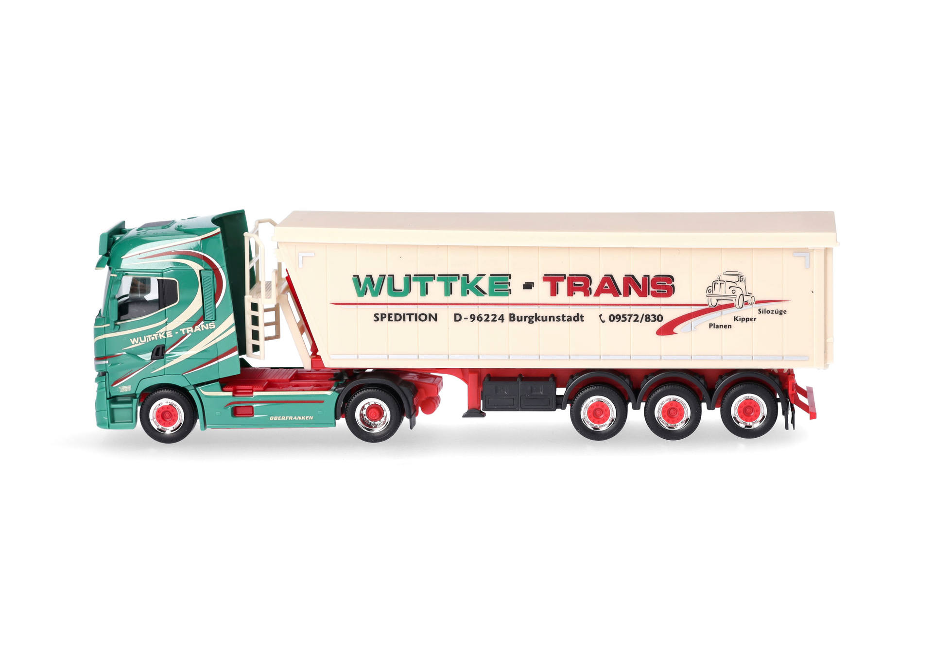 Renault T facelift Stöffelliner semitrailer "Wuttke-Trans" (Bavaria/Burgkundstadt)