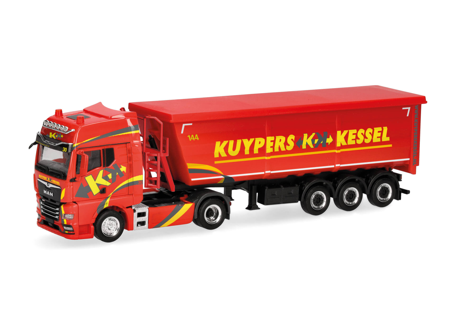 MAN TGX GX Stahlmulden-Sattelzug "Kuypers"