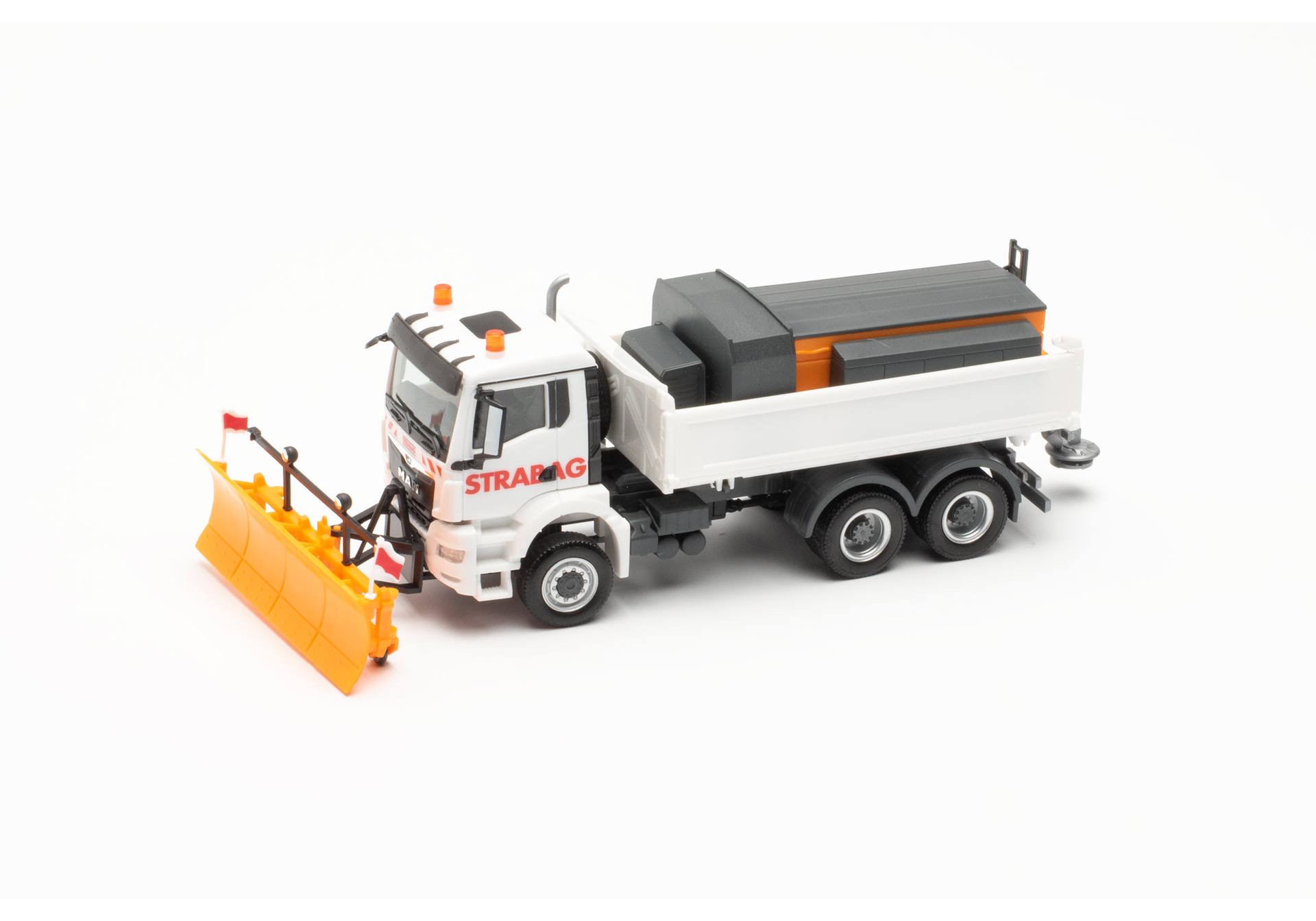MAN TGS NN dump truck "STRABAG/winter road maintanance"