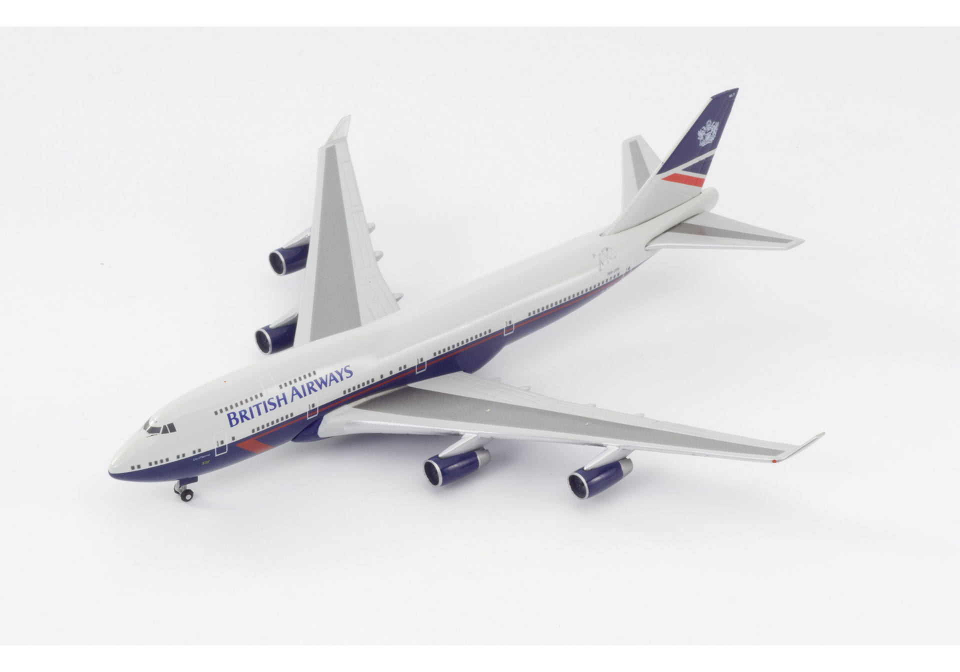 British Airways Boeing 747-400 – 100th anniversary Landor Heritage Design "City of Swansea"