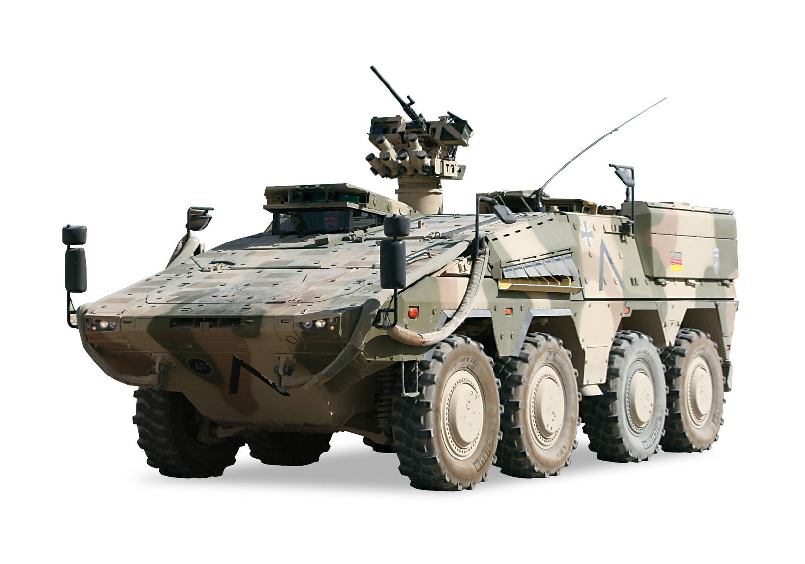 GTL Boxer Transport vehicle, decorated