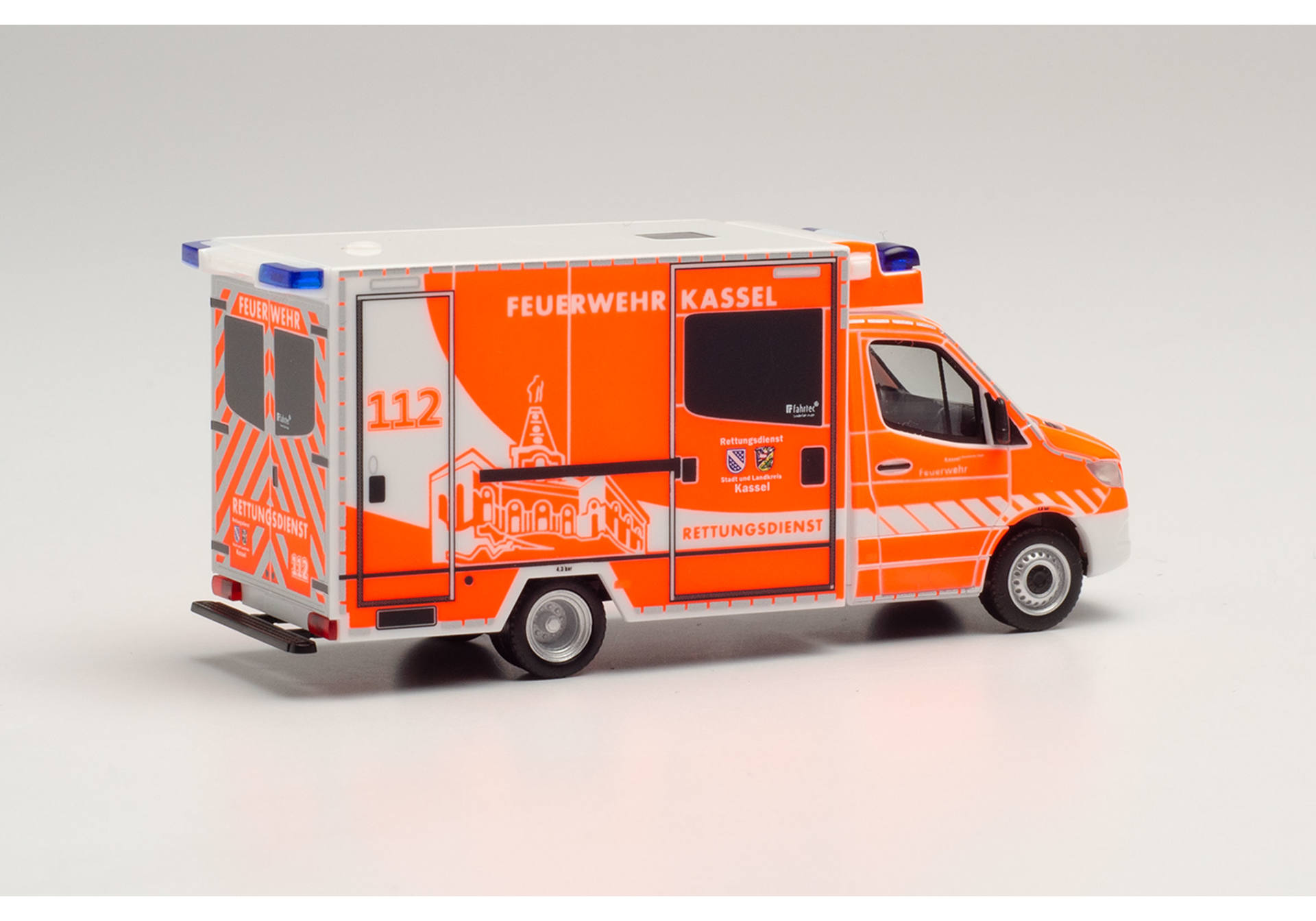 Mercedes-Benz Sprinter `18 Fahrtec ambulance "Fire brigade Kassel"