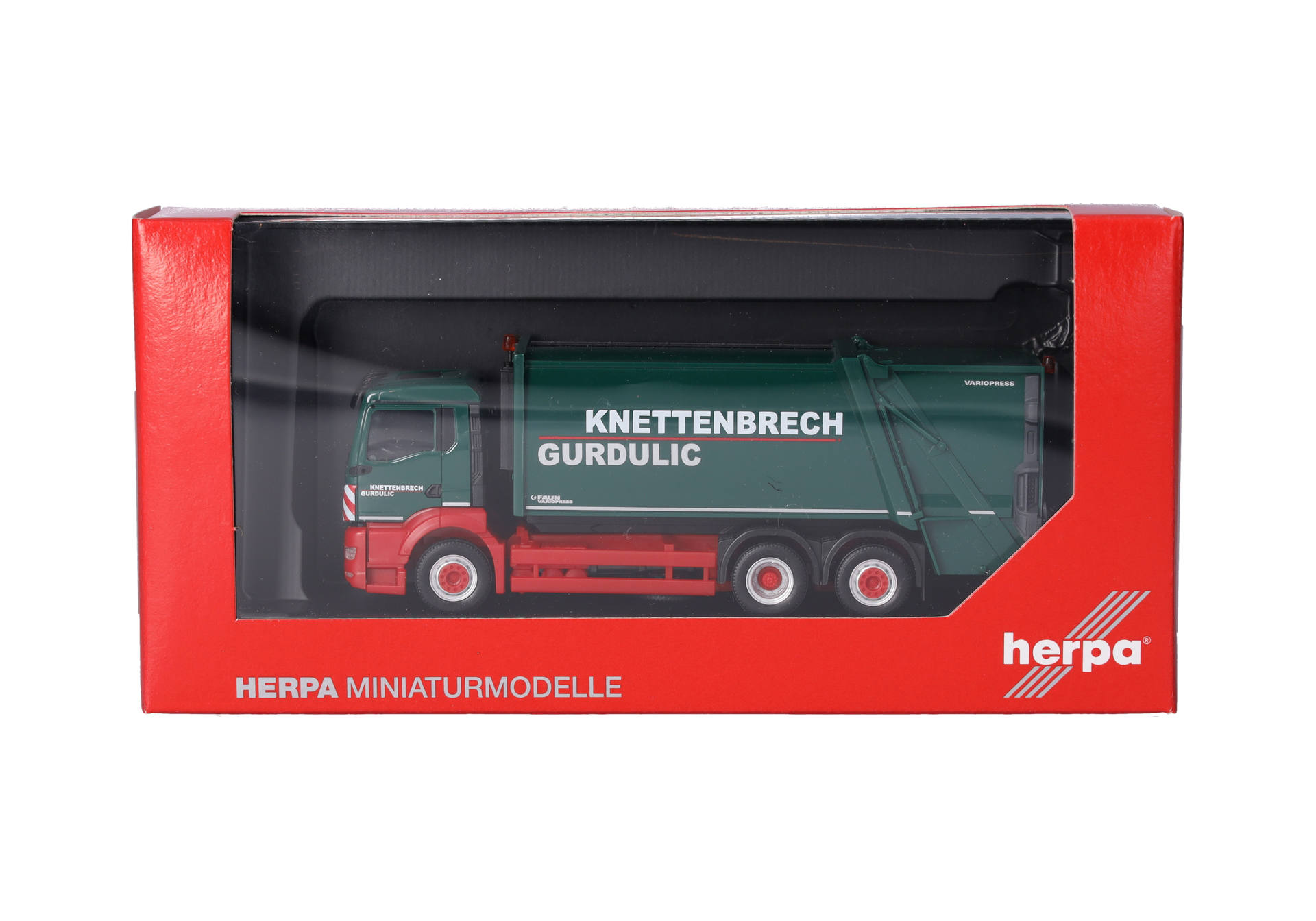 MAN TGS NN Pressmüllwagen FAUN VARIOPRESS "Knettenbrech Gurdulic"