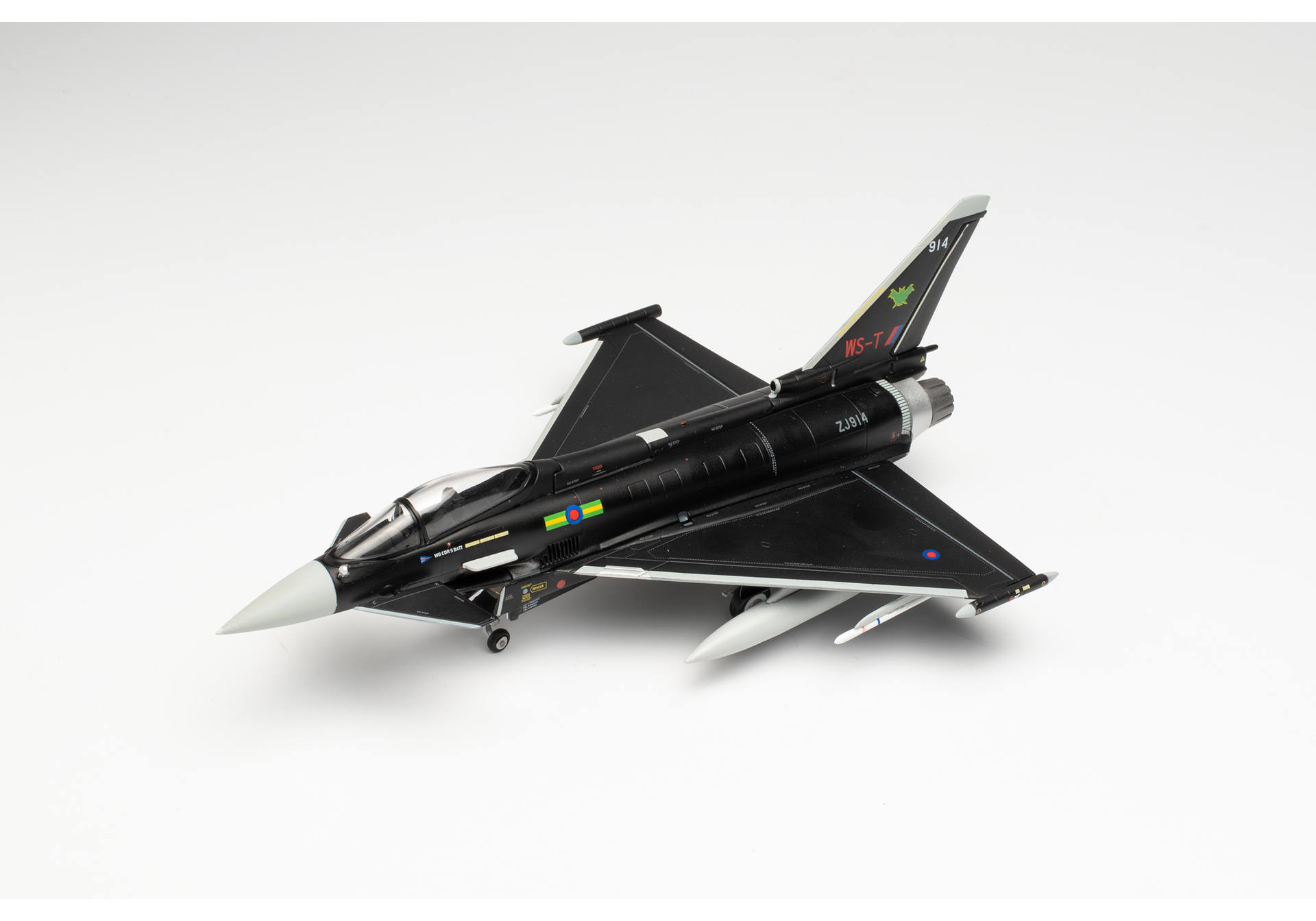 Eurofighter Typhoon - No IX(B) Squadron, RAF Lossiemouth - “Batman” Agressor scheme – ZJ914 / WS-T