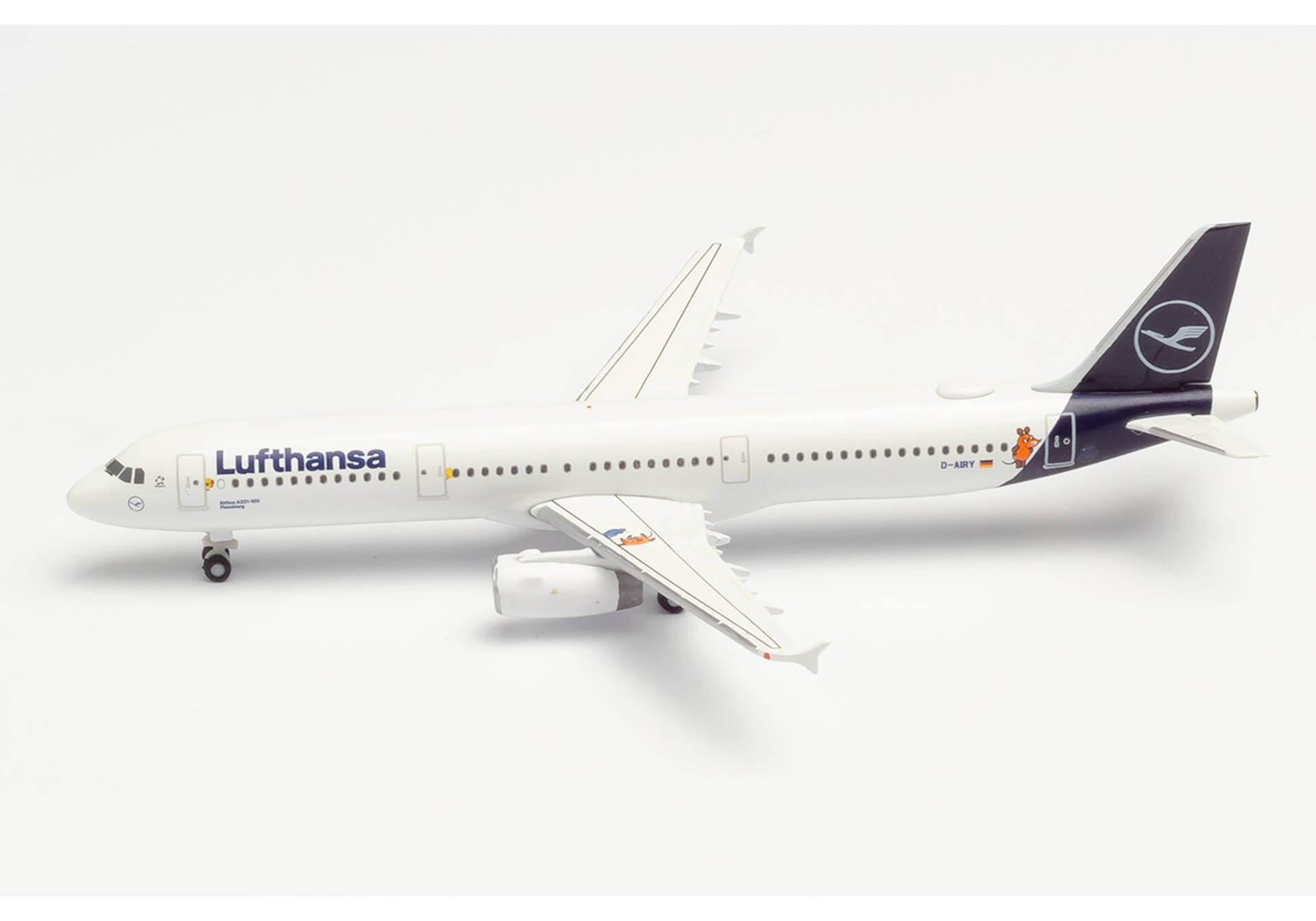 Lufthansa Airbus A321 "Die Maus"