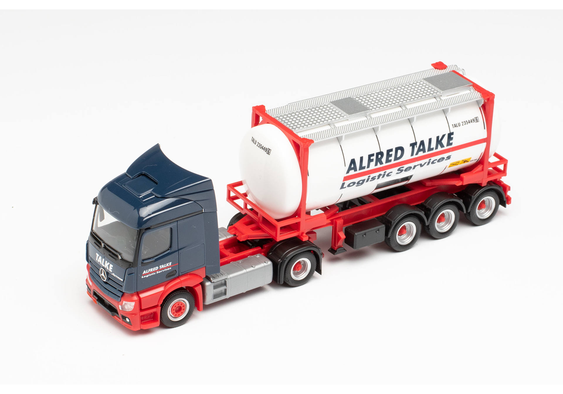 Mercedes-Benz Actros Streamspace 2.3 `18 Swapcontainer-Sattelzug „Alfred Talke“