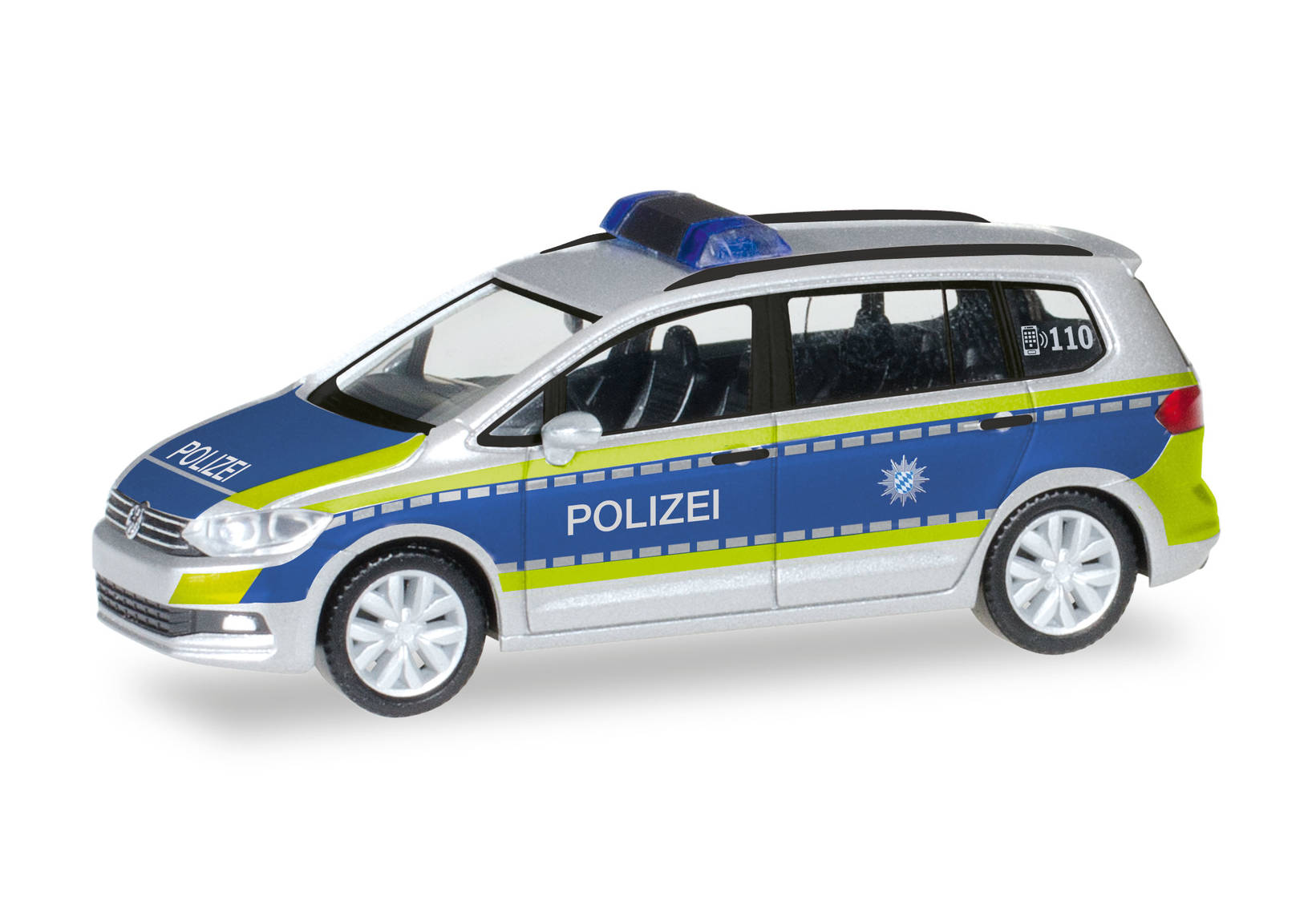 Herpa Vw Touran Polizei Bayern