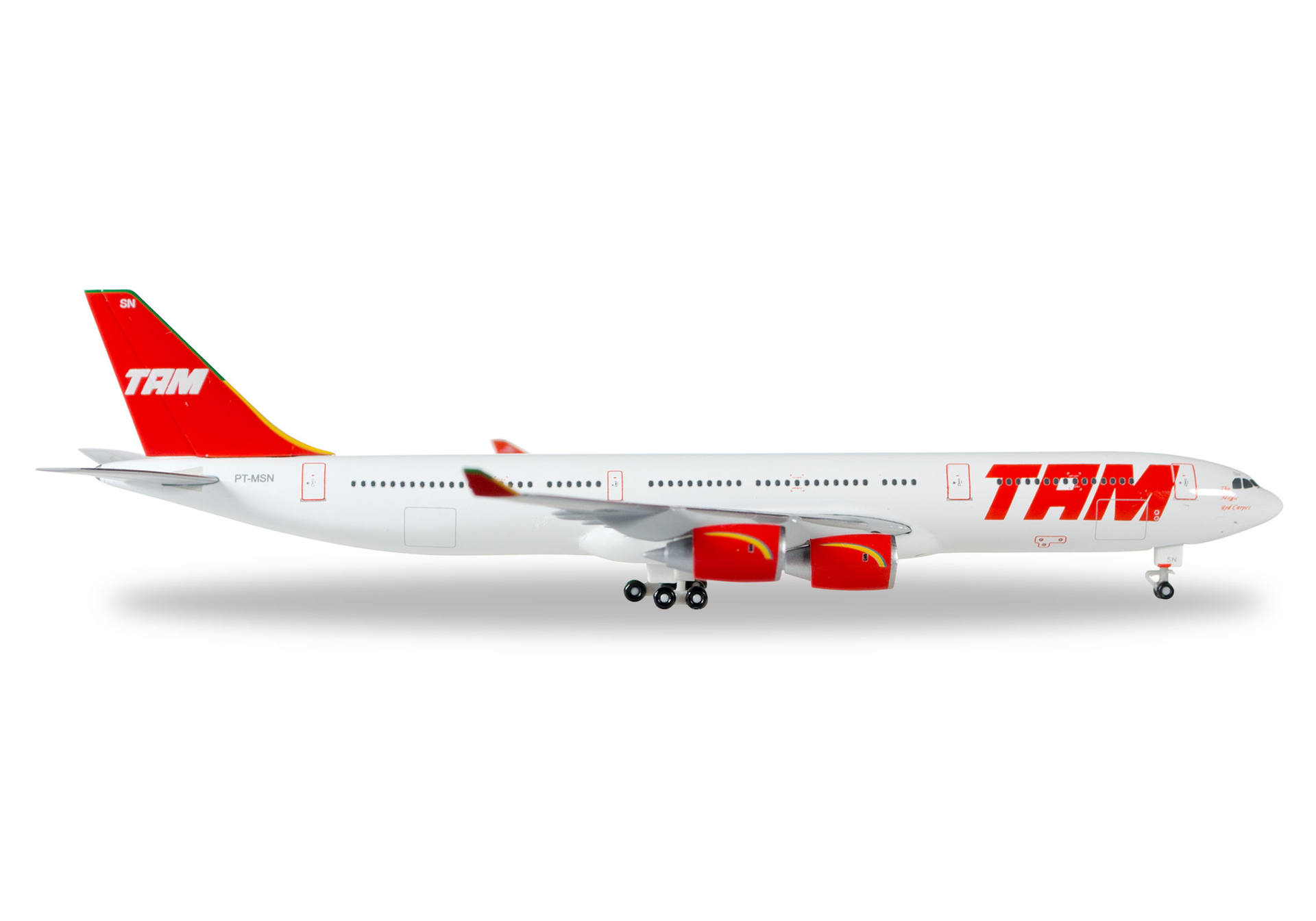 TAM Brazil Airbus A340-500