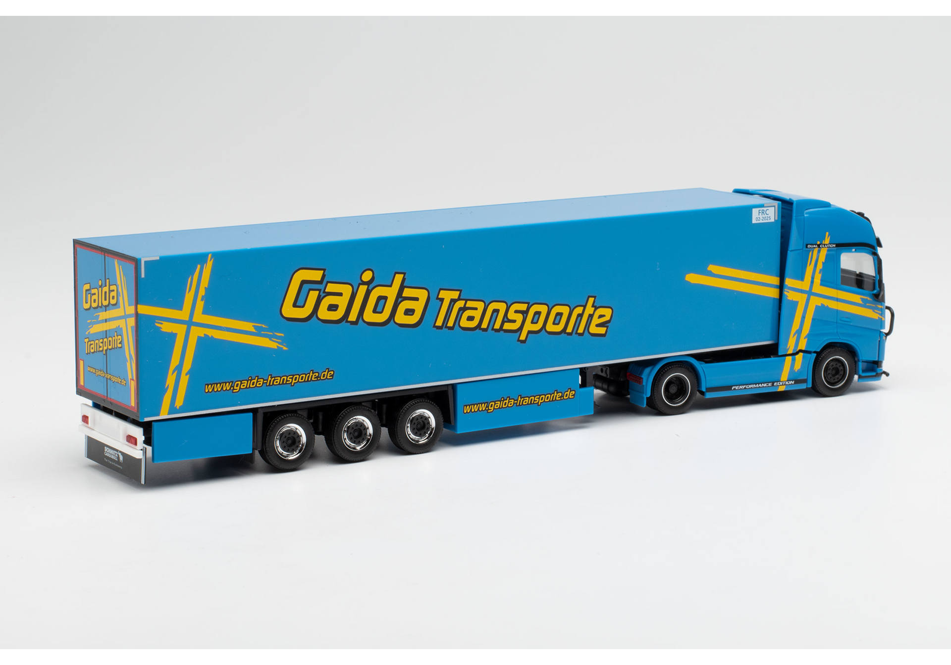 Volvo FH Gl. XL Kühlkoffer-Sattelzug "Gaida Transporte"