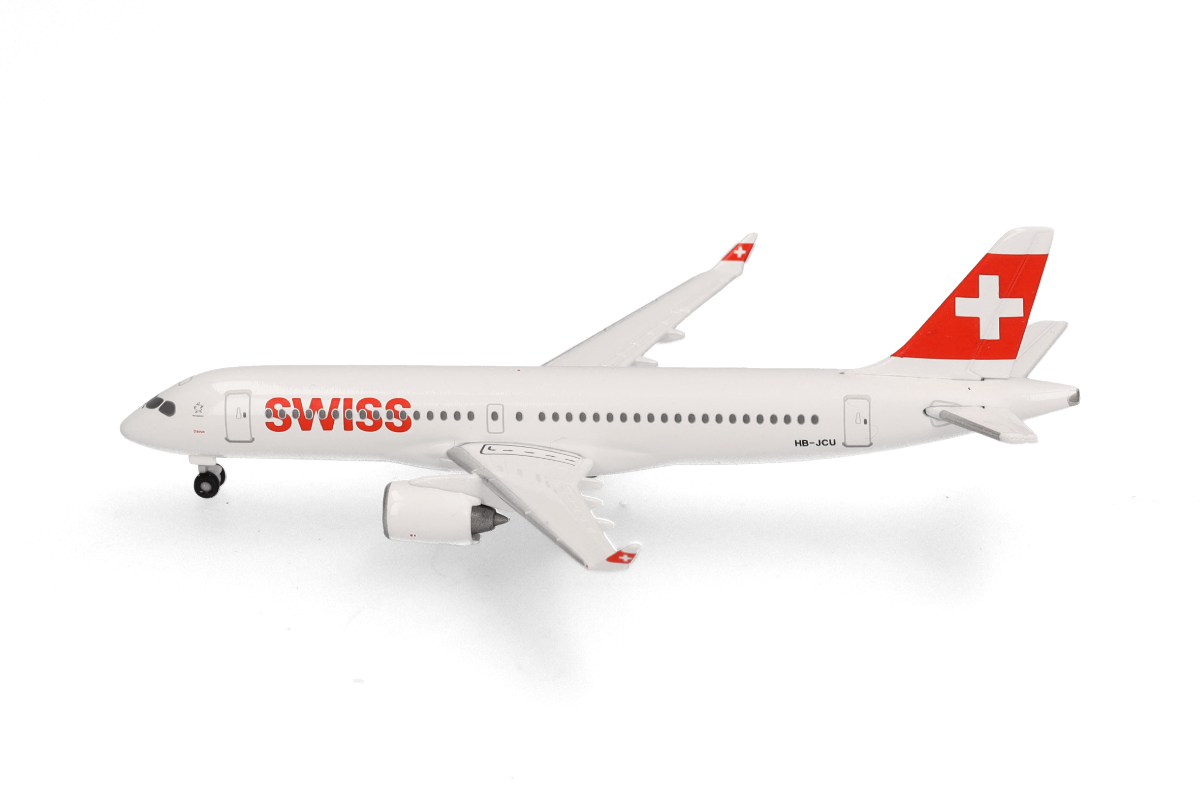 Swiss International Air Lines Airbus A220-300 – HB-JCU “Davos”
