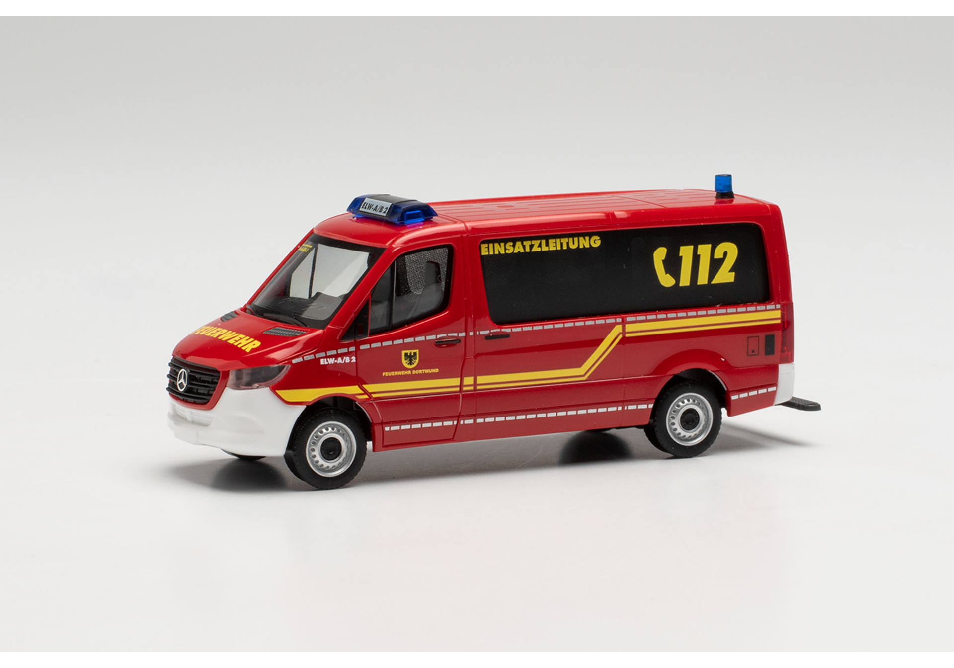 Mercedes-Benz Sprinter´18 Bus flat roof "Feuerwehr Dortmund / Einsatzleitung"