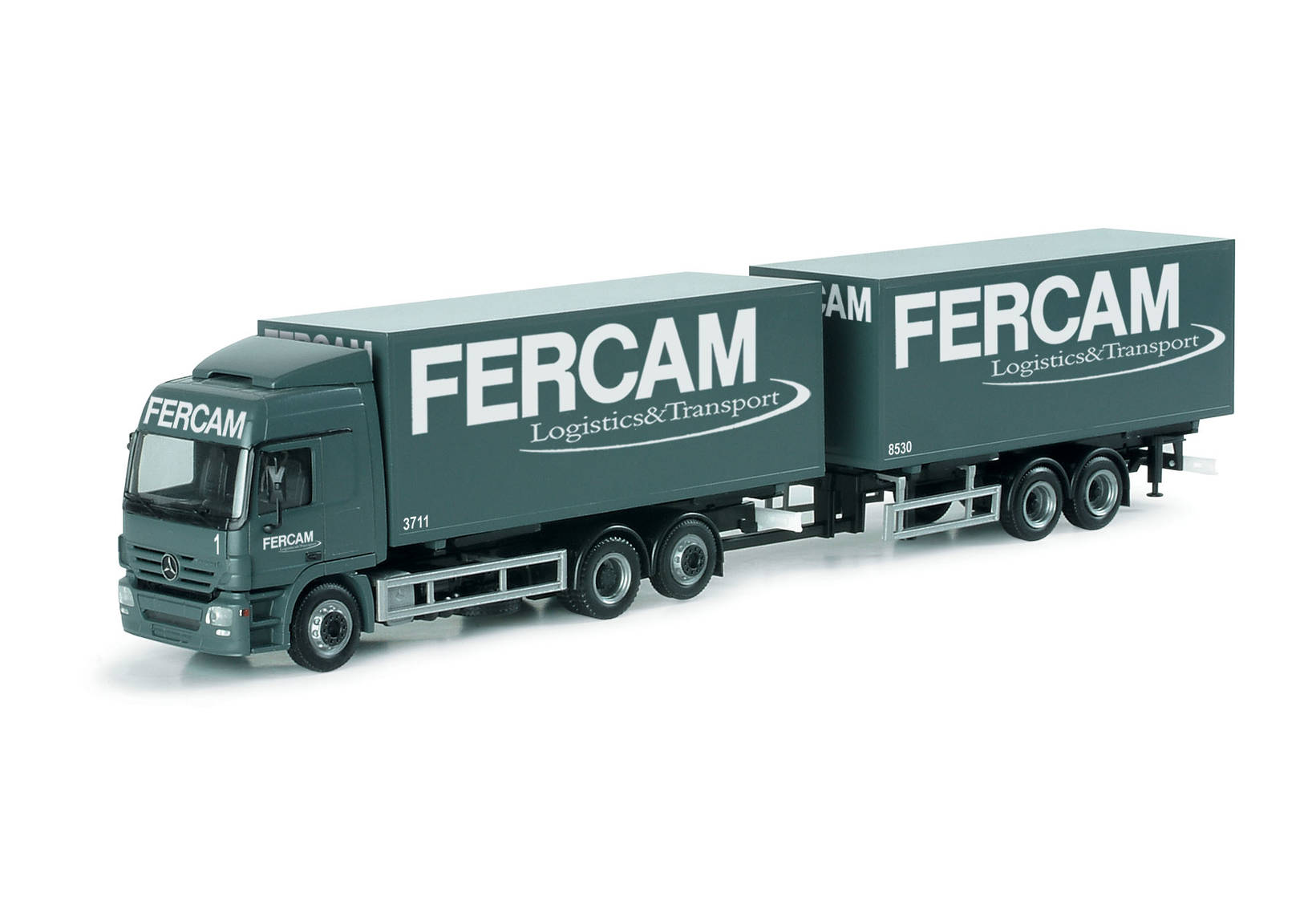 Mercedes-Benz Actros L interchangeable box trailer "Fercam" (I)