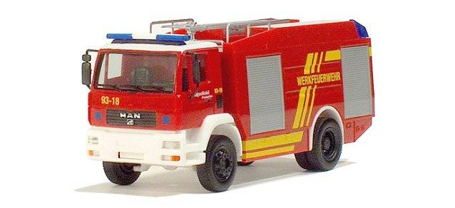 MAN LE2000 TLF 24/50 Werkfeuerwehr "Exxon", rot