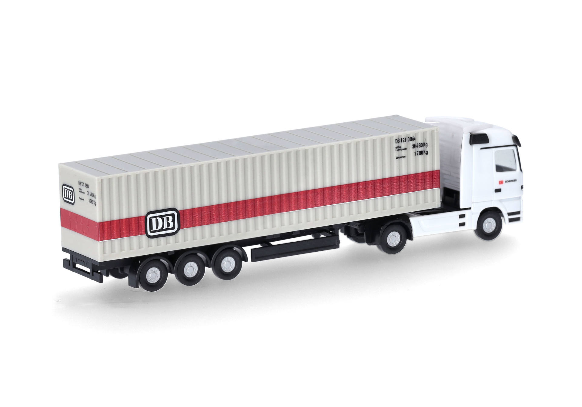 Mercedes-Benz Actros Container-Sattelzug "Deutsche Bahn" (Spur N)