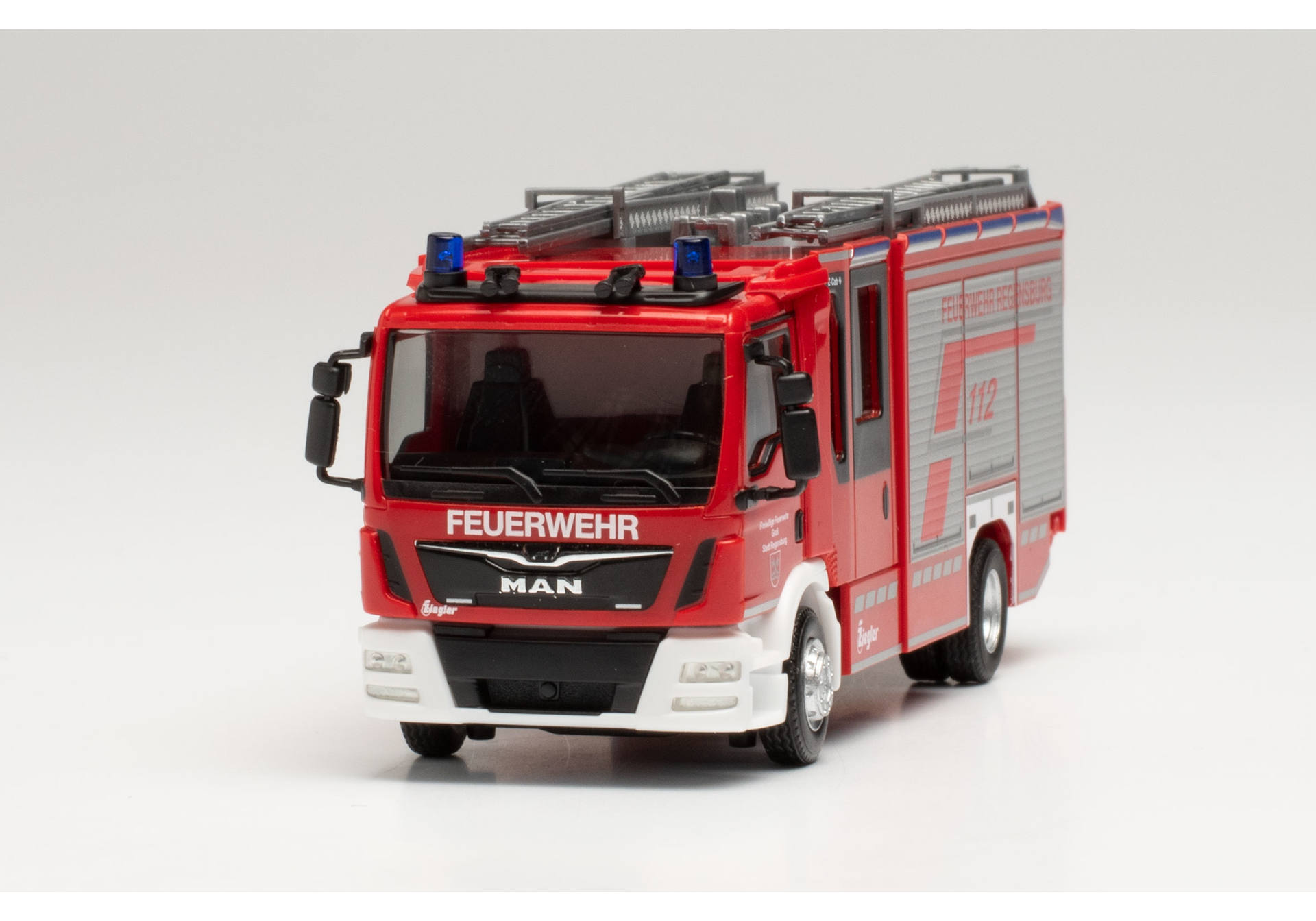 MAN TGM auxiliary firefighting vehicle Regensburg fire department