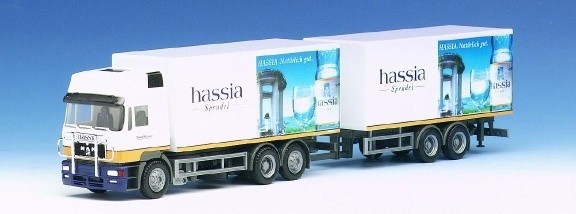 MAN F2000 beverage suitcase trailers 3A/2A