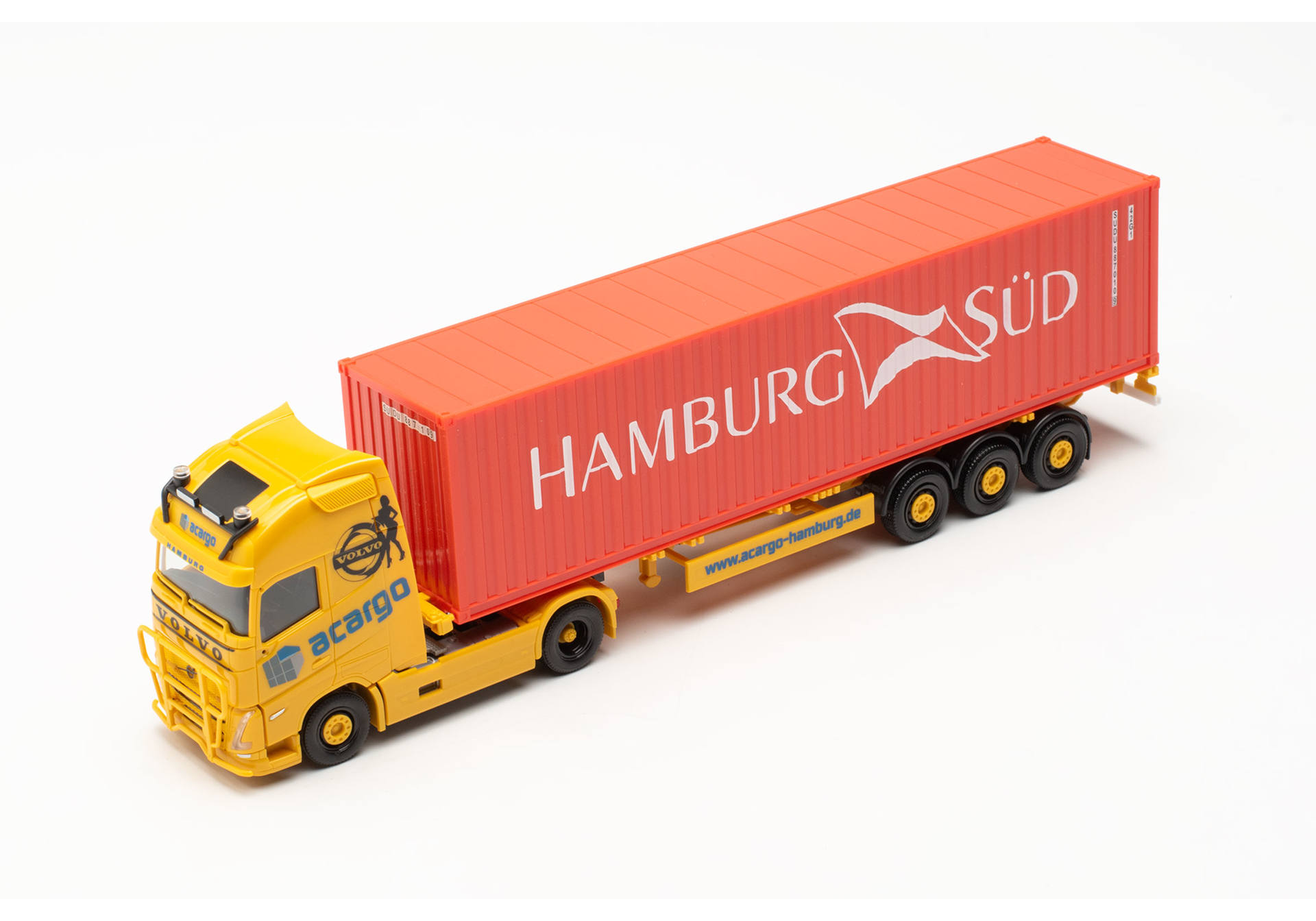 Volvo FH Gl. XL 2020 container semitrailer truck „Acargo/Hamburg Süd“